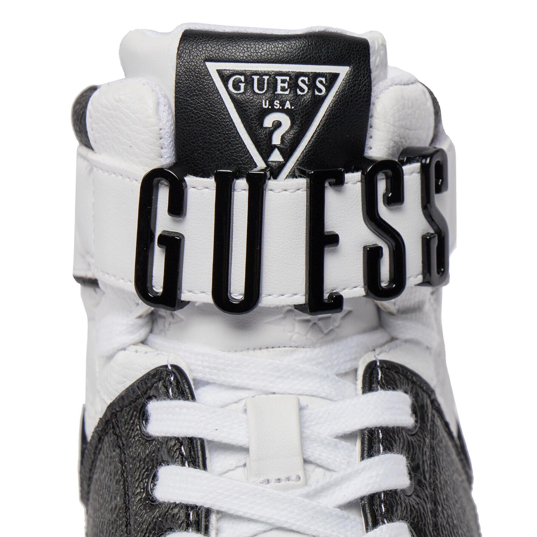 Guess Sneakers FLPCR3 FAL12 Alb - Pled.ro