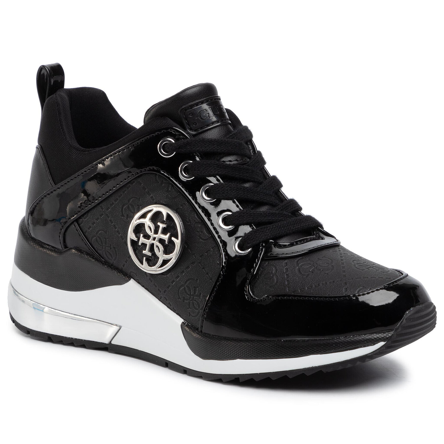 Guess Sneakers Jaryds4 FL6JRY ELE12 Negru - Pled.ro