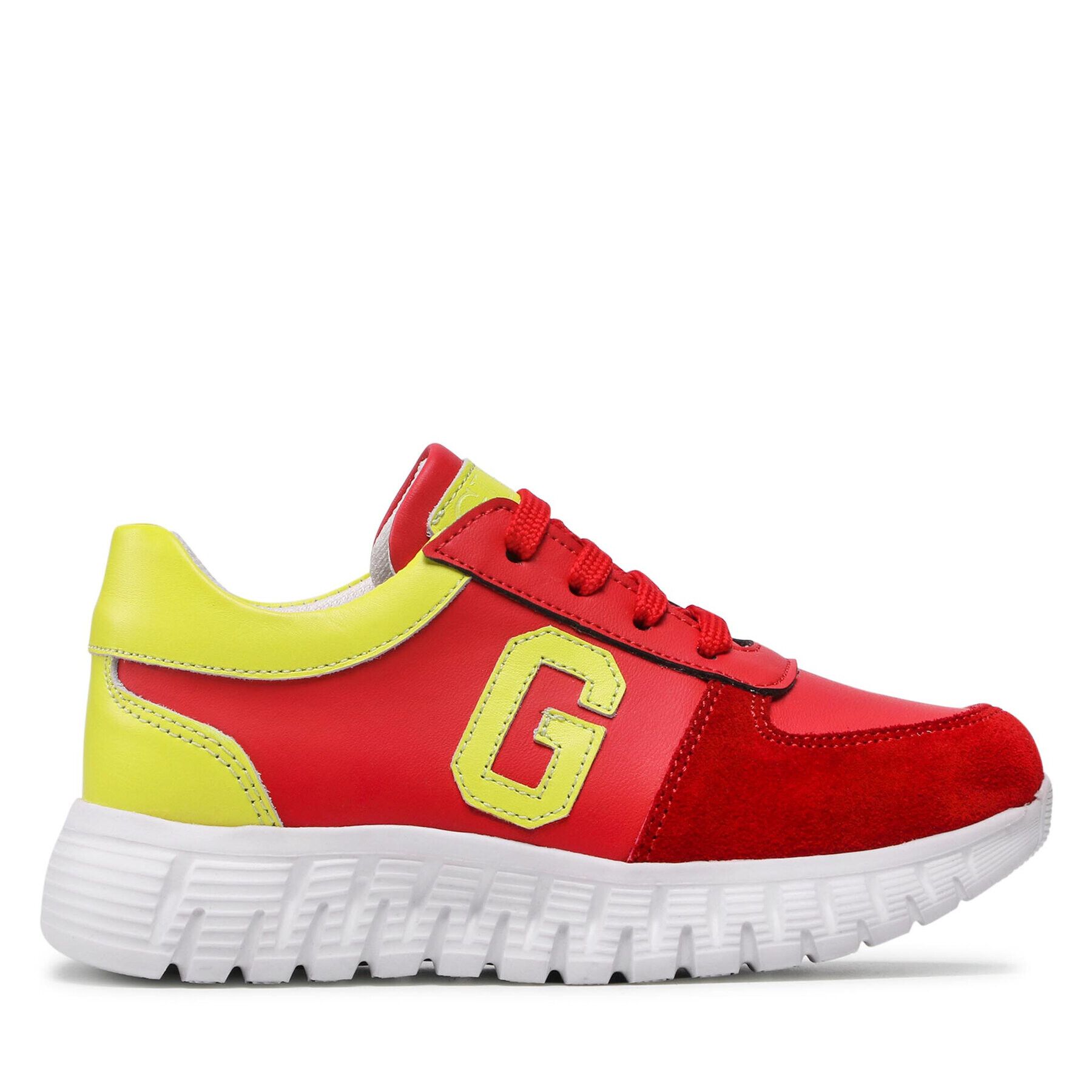 Guess Sneakers Luigi FI6LUI ELE12 Roșu - Pled.ro