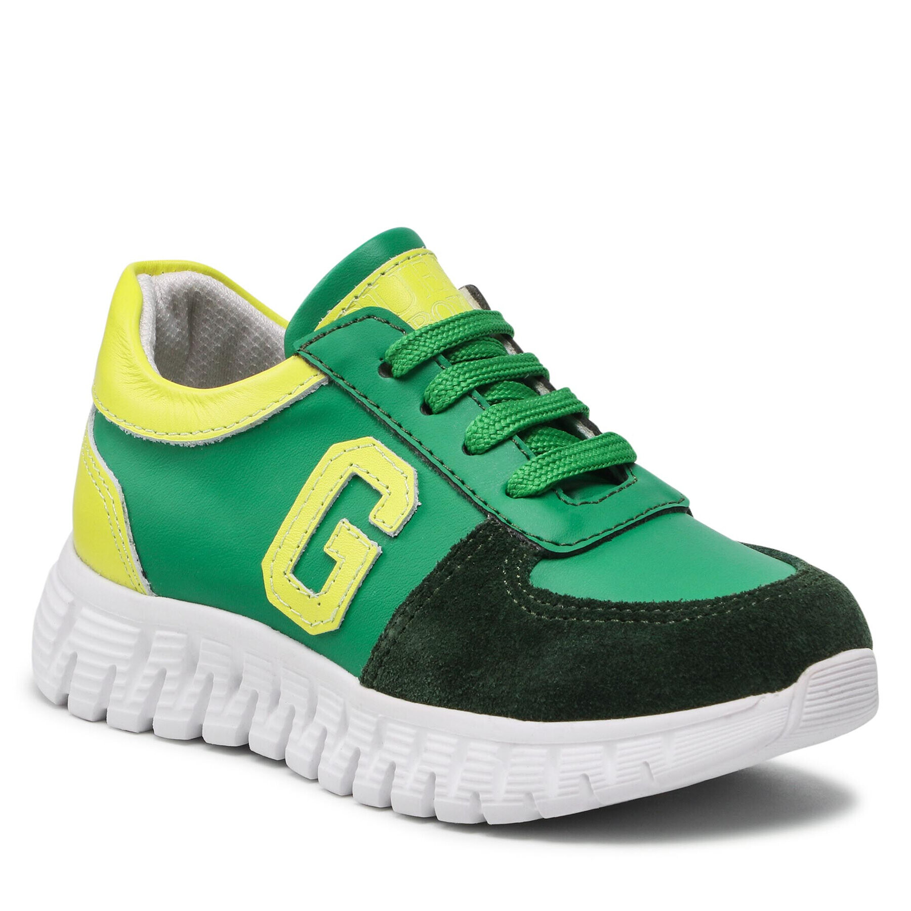 Guess Sneakers Luigi FI6LUI ELE12 Verde - Pled.ro