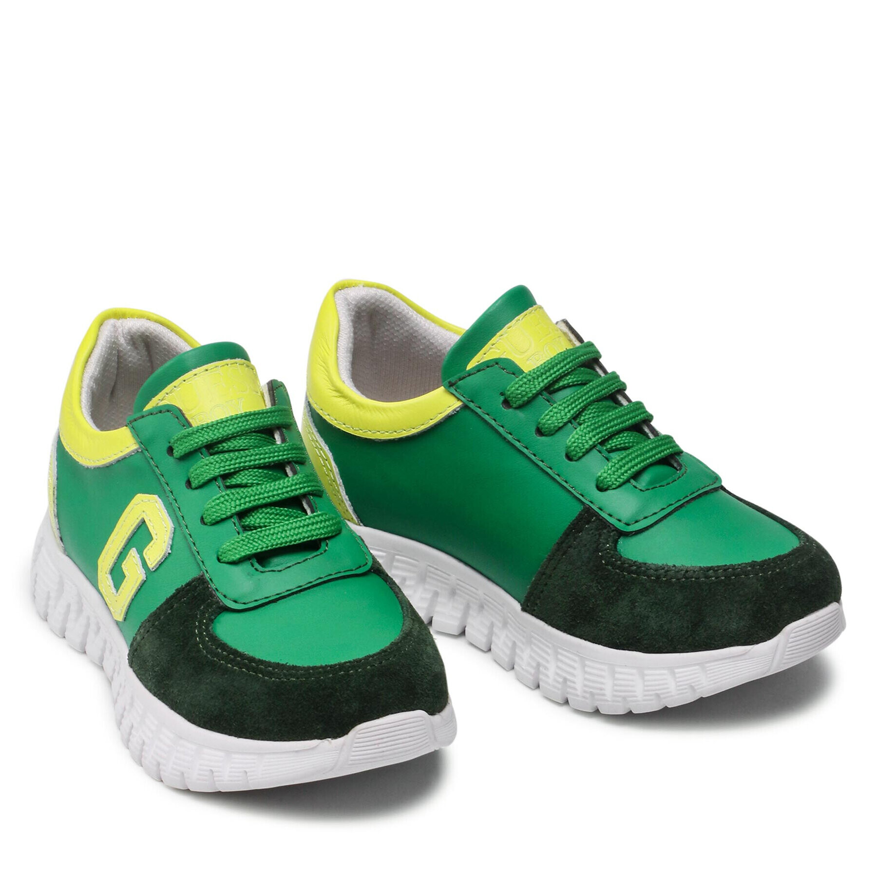 Guess Sneakers Luigi FI6LUI ELE12 Verde - Pled.ro