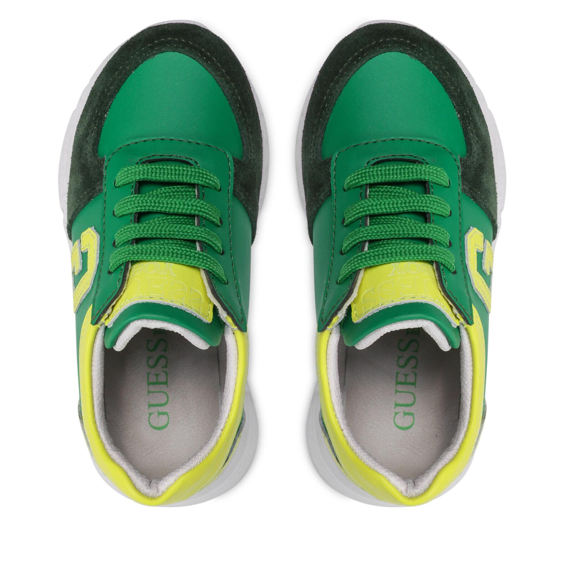 Guess Sneakers Luigi FI6LUI ELE12 Verde - Pled.ro