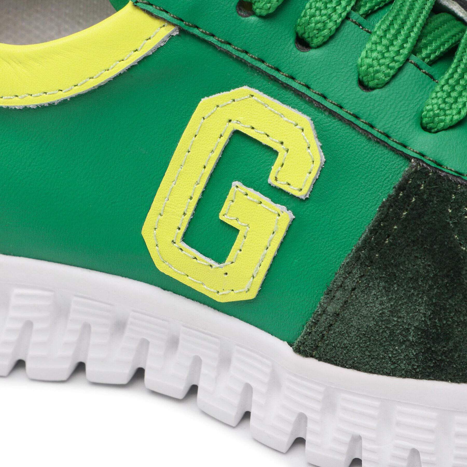 Guess Sneakers Luigi FI6LUI ELE12 Verde - Pled.ro