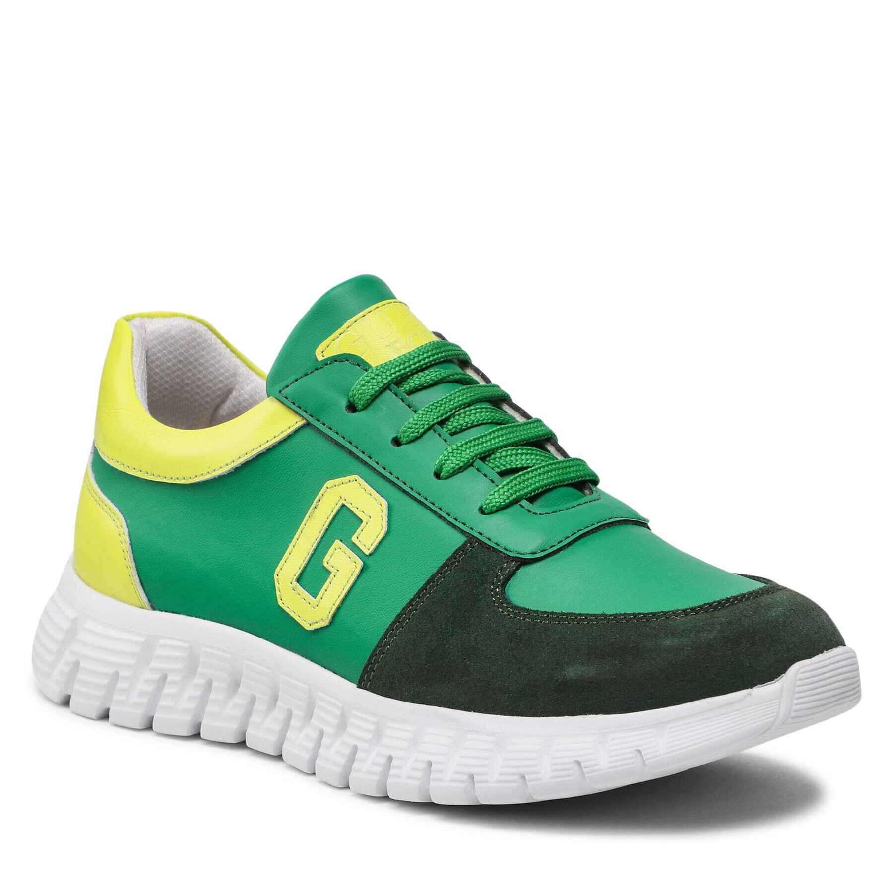 Guess Sneakers Luigi FJ6LUI ELE12 Verde - Pled.ro