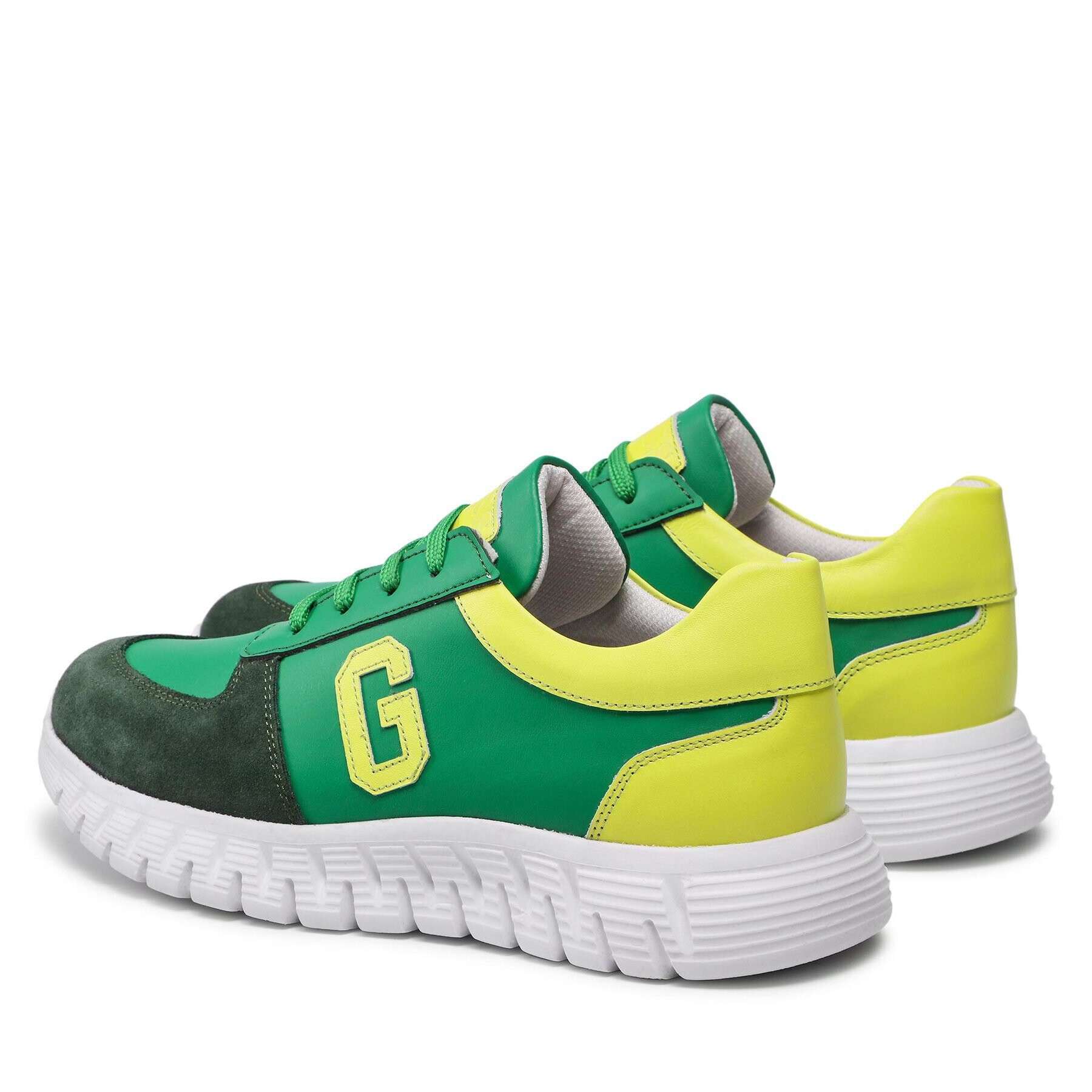 Guess Sneakers Luigi FJ6LUI ELE12 Verde - Pled.ro