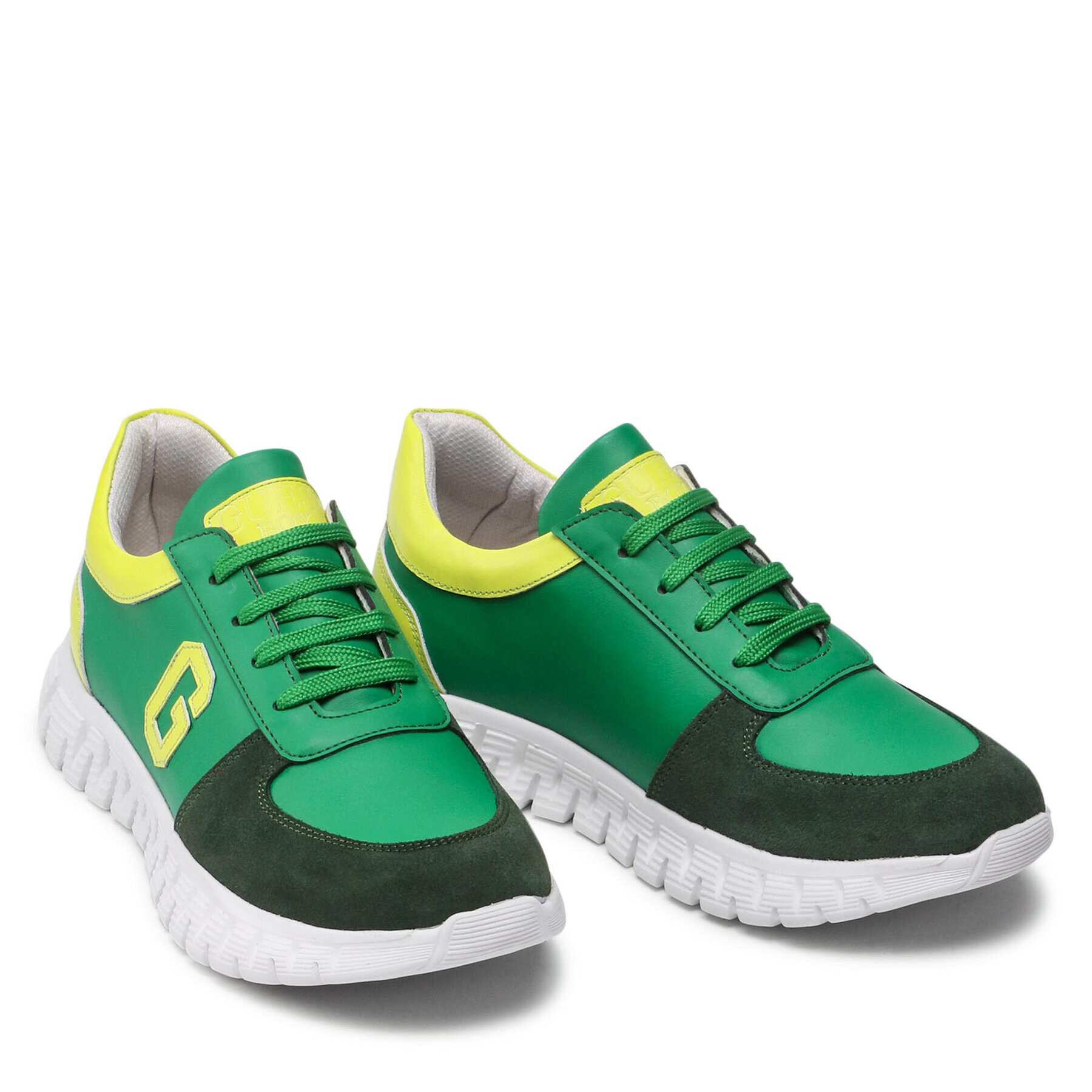 Guess Sneakers Luigi FJ6LUI ELE12 Verde - Pled.ro