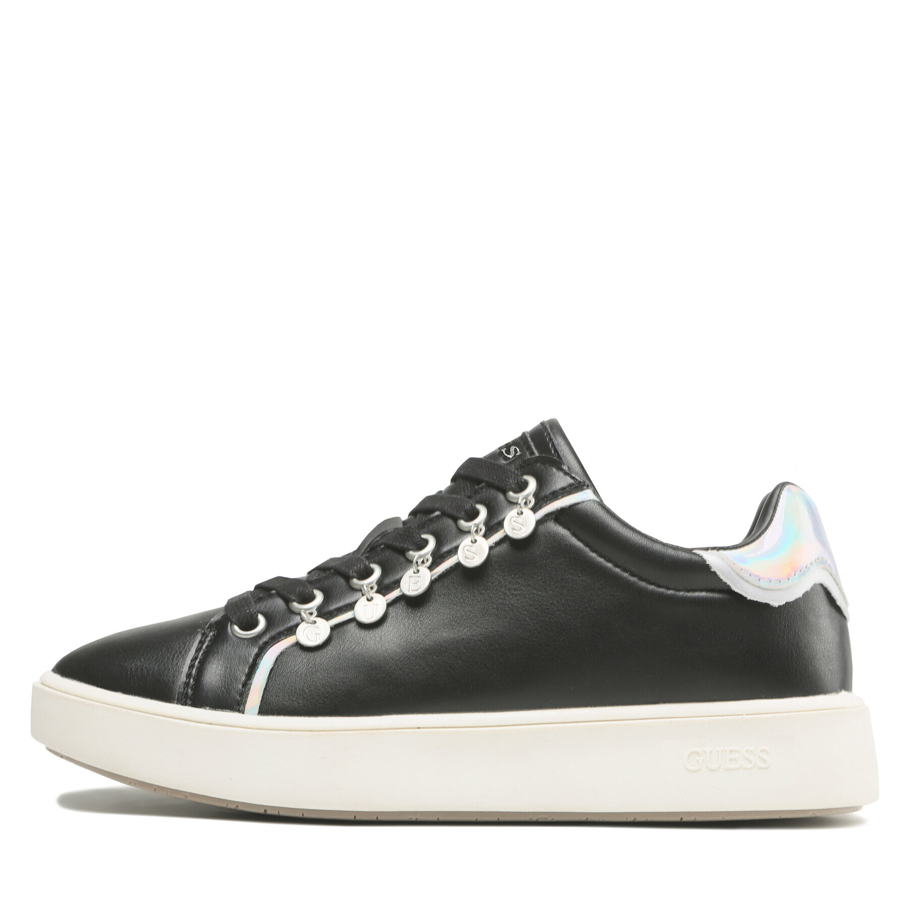 Guess Sneakers Mely FL5MEL SMA12 Negru - Pled.ro