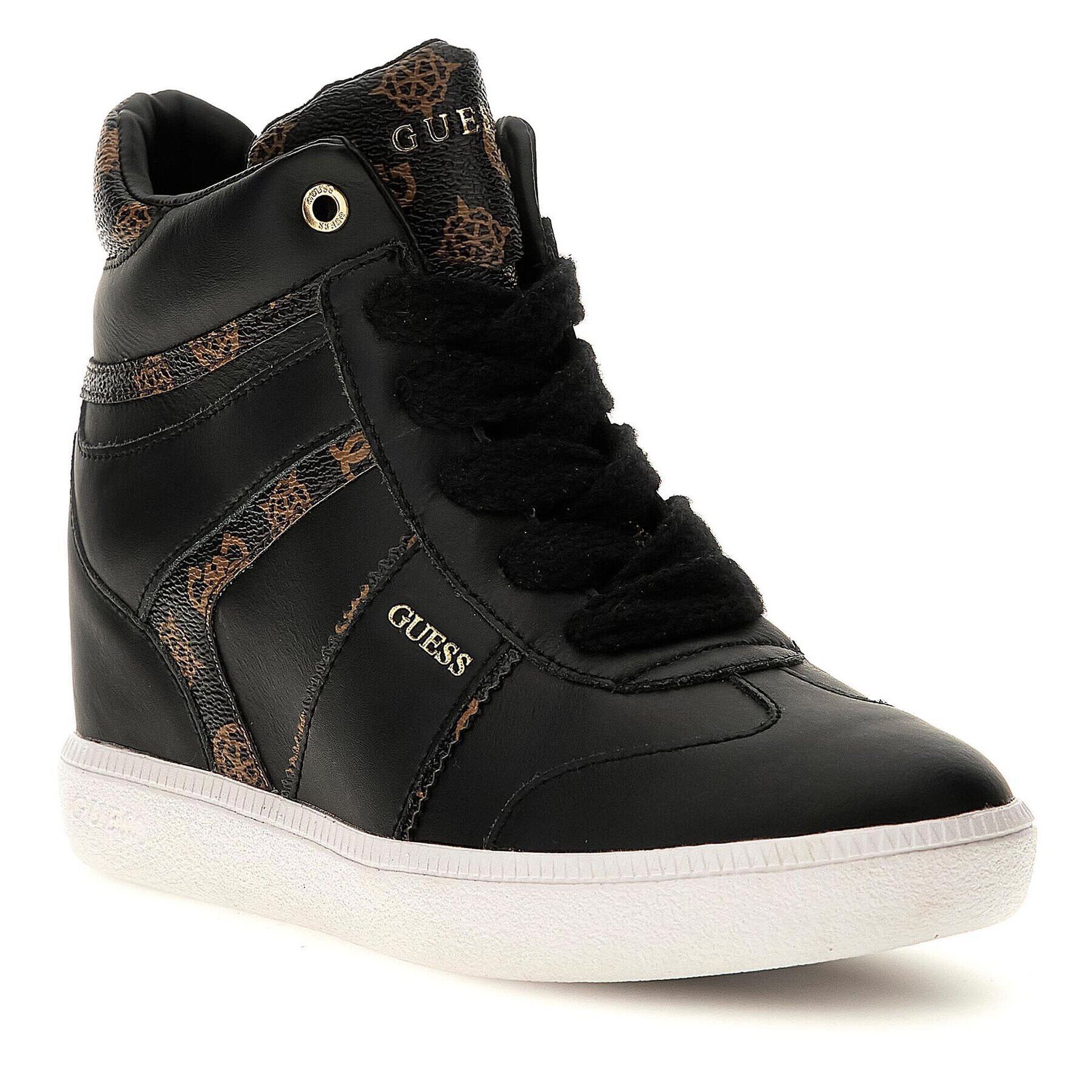 Guess Sneakers Morens FL7MRN FAL12 Negru - Pled.ro