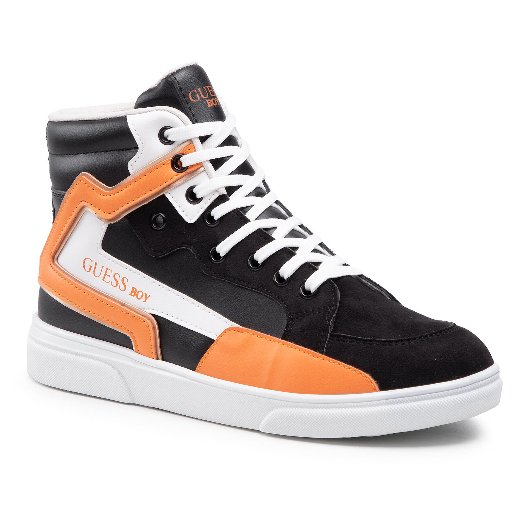 Guess Sneakers Owen FJ5OWE ESU12 Negru - Pled.ro