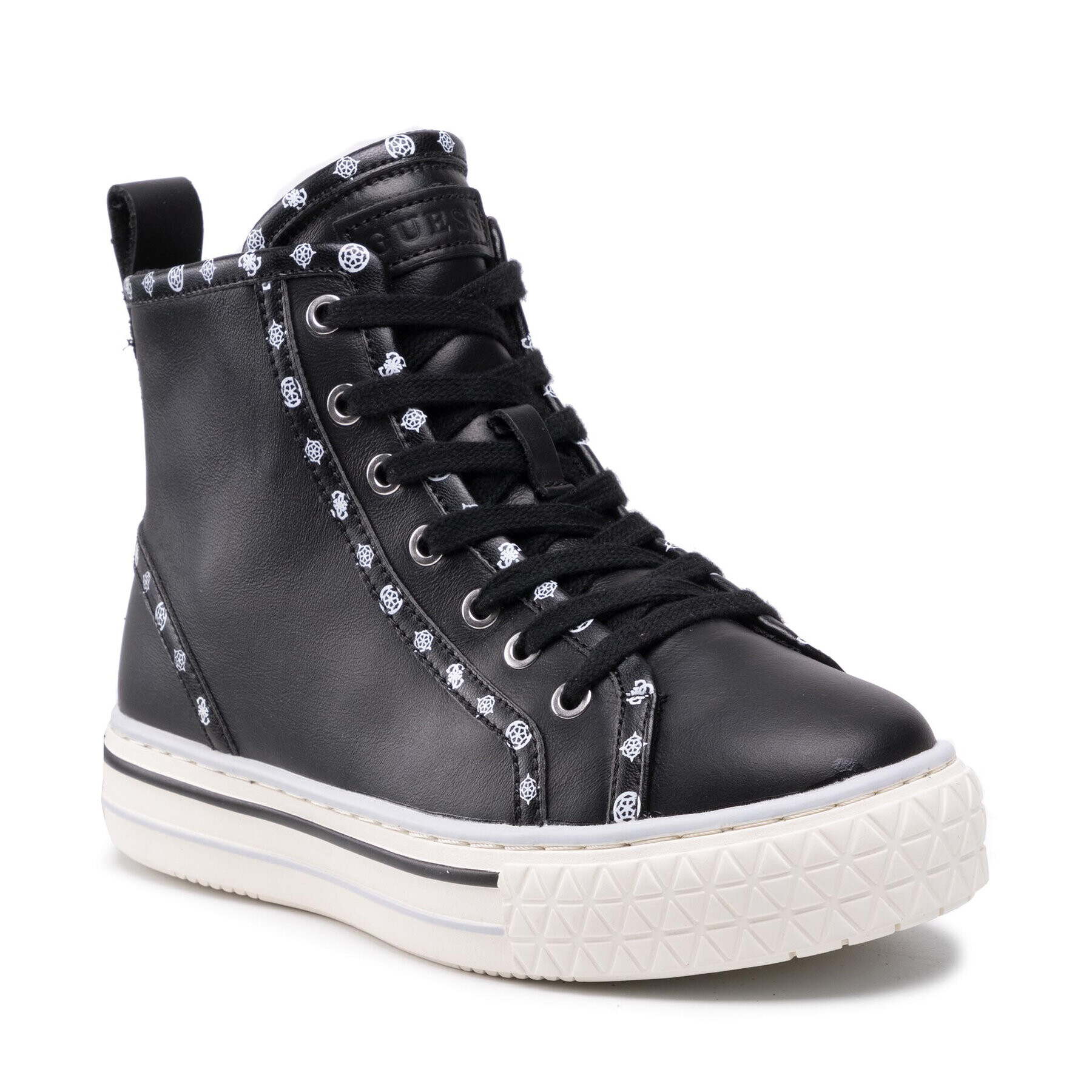 Guess Sneakers Paije FL7PJE ELE12 Negru - Pled.ro