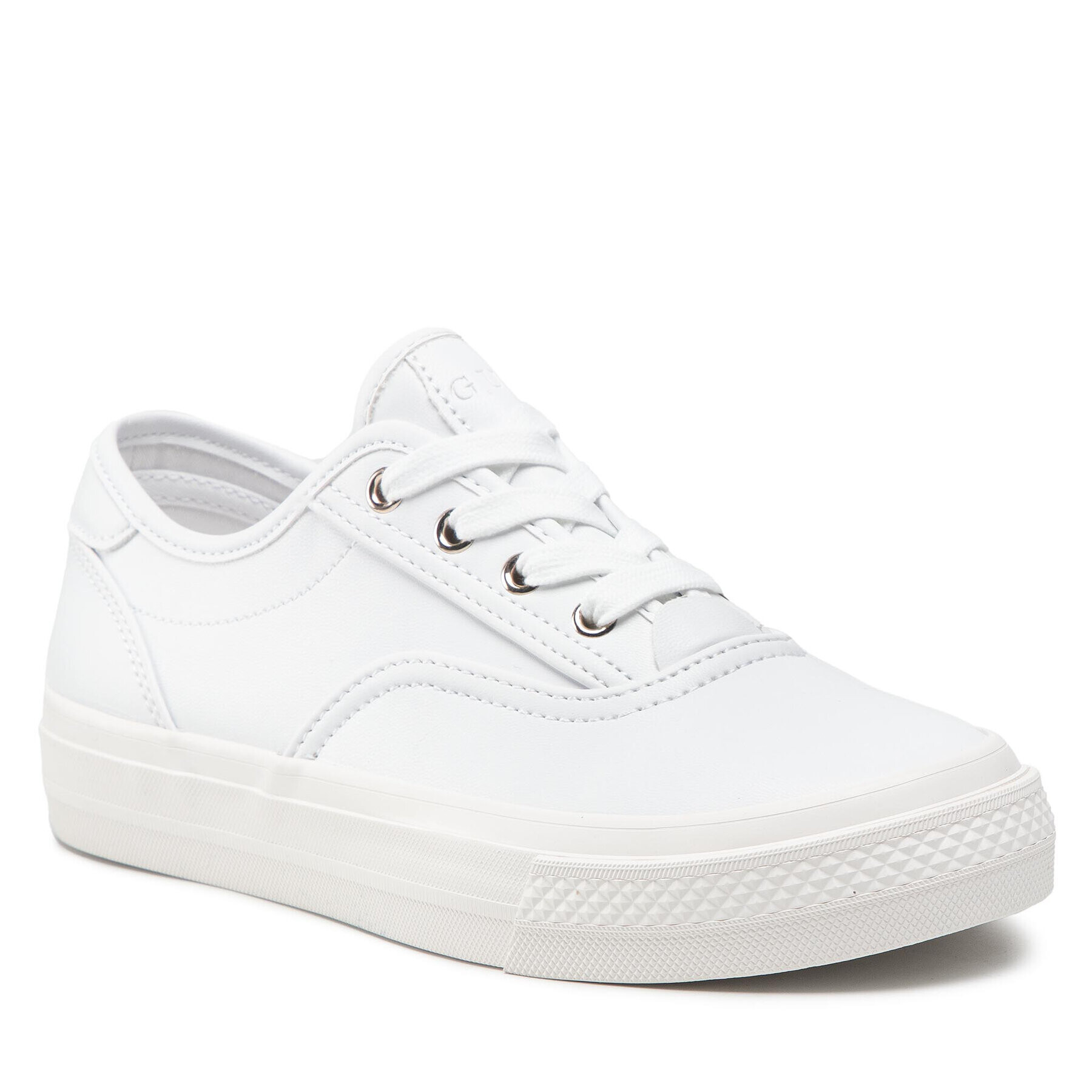 Guess Sneakers Perezz3 FL6PZZ ELE12 Alb - Pled.ro