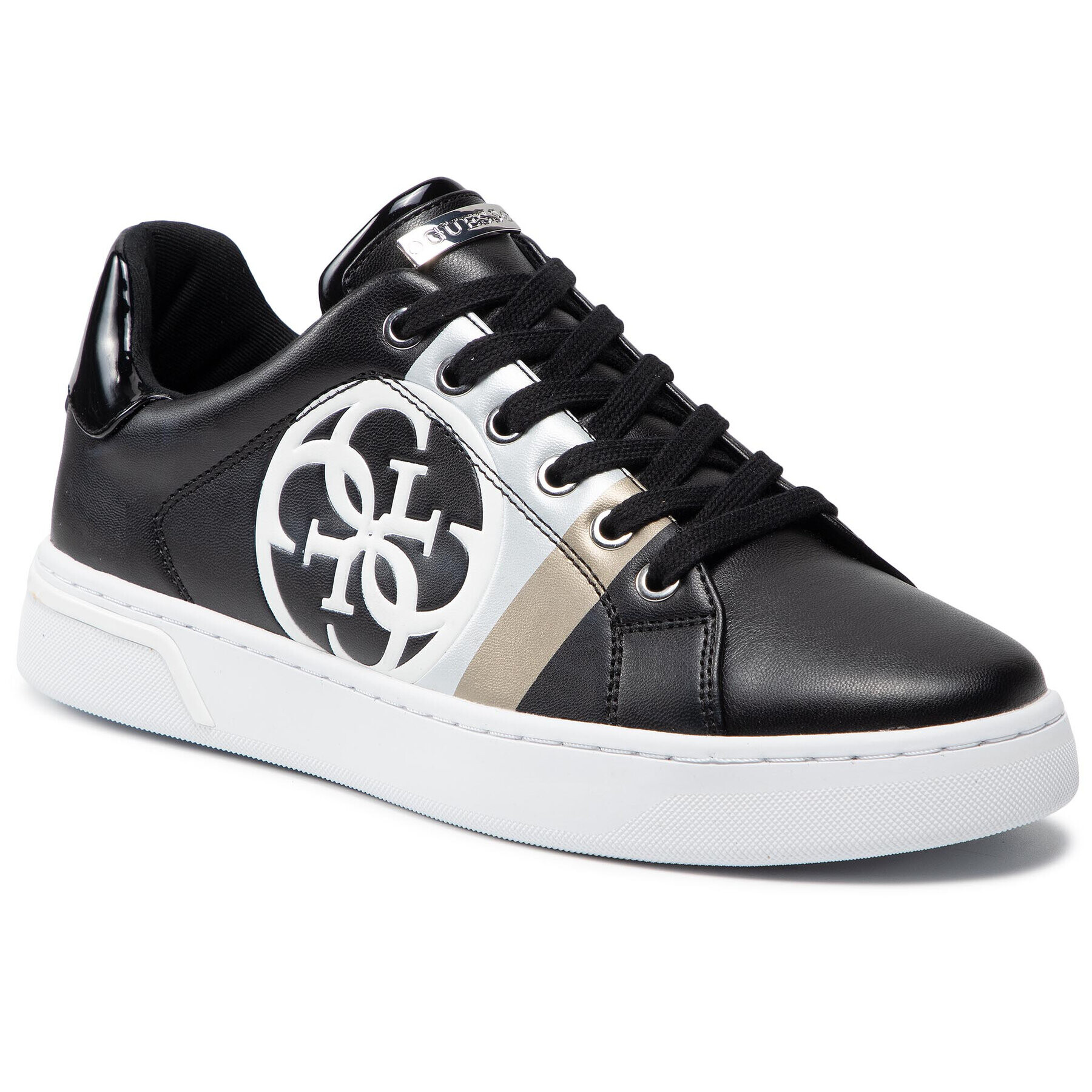 Guess Sneakers Reata FL5RTA ELE12 Negru - Pled.ro