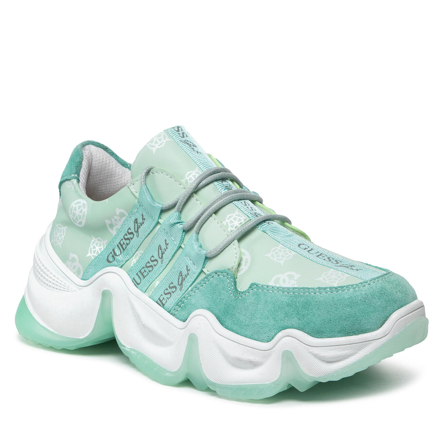 Guess Sneakers Renata FJ5REN ELE12 Verde - Pled.ro