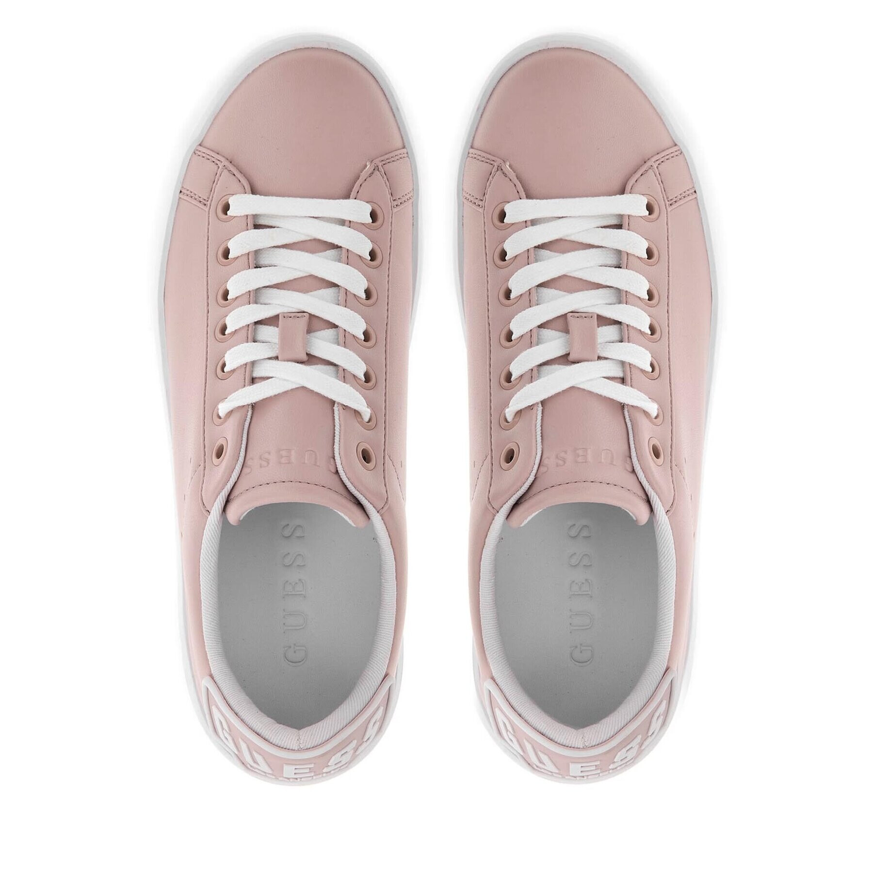 Guess Sneakers Reyhan FL7RYH ELE12 Roz - Pled.ro