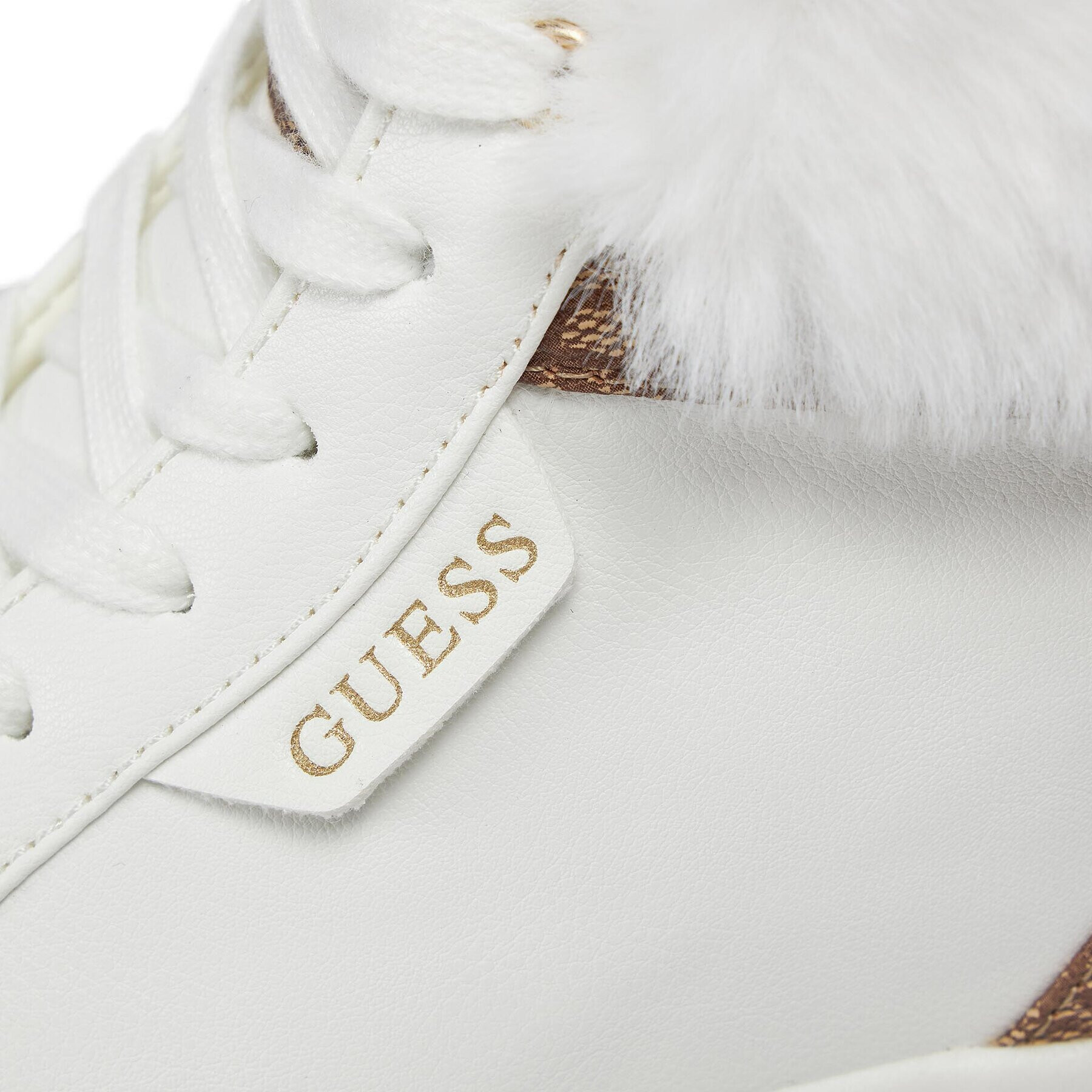 Guess Sneakers Roxana FL8ROX FAL12 Alb - Pled.ro