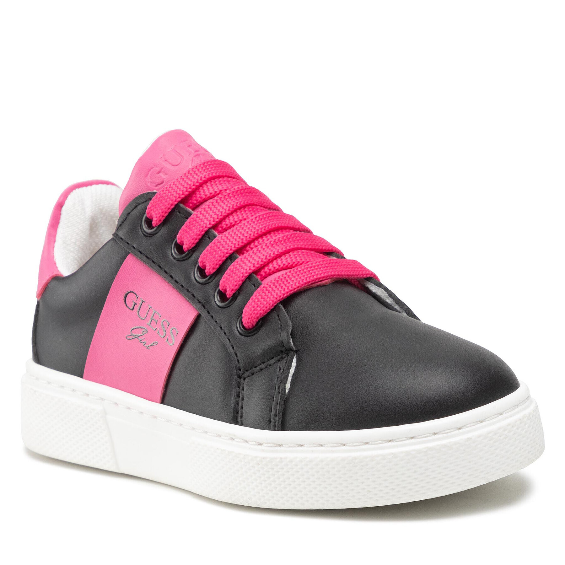 Guess Sneakers Snekaer Cupsole Low FI6EST ELE12 Negru - Pled.ro