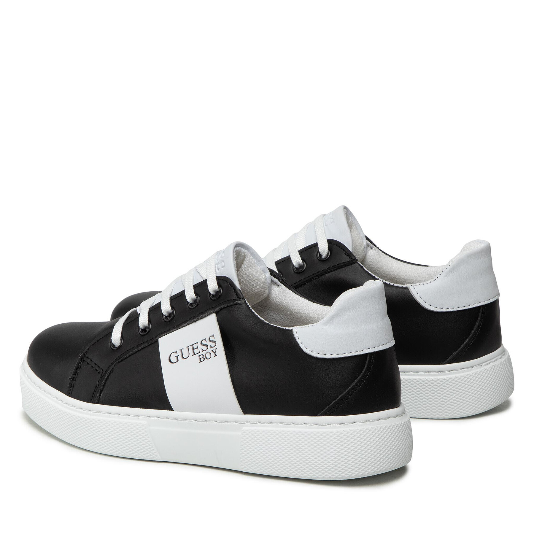 Guess Sneakers Snekaer Cupsole Low FJ6ELI ELE12 Negru - Pled.ro