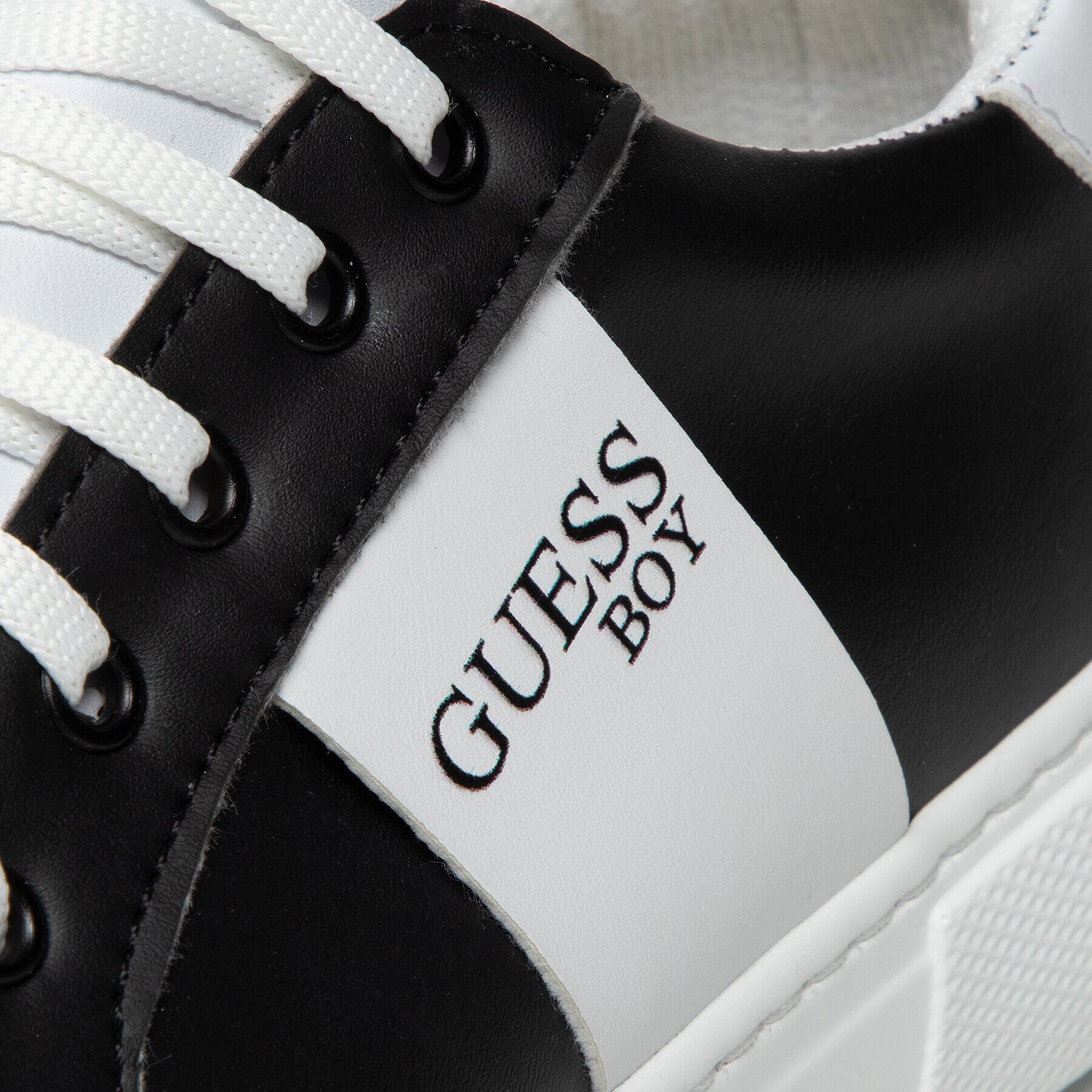 Guess Sneakers Snekaer Cupsole Low FJ6ELI ELE12 Negru - Pled.ro