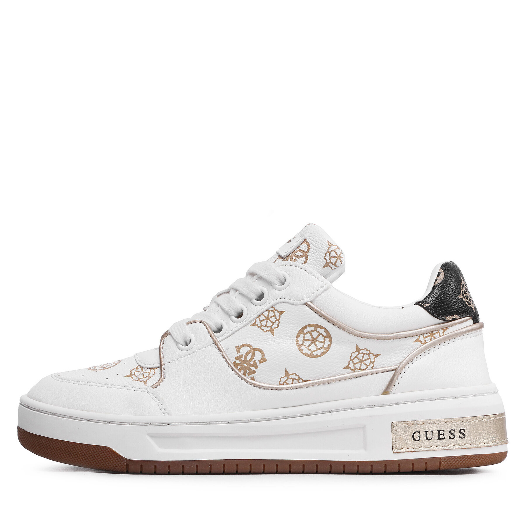 Guess Sneakers Tokyo FL5TKY FAL12 Alb - Pled.ro