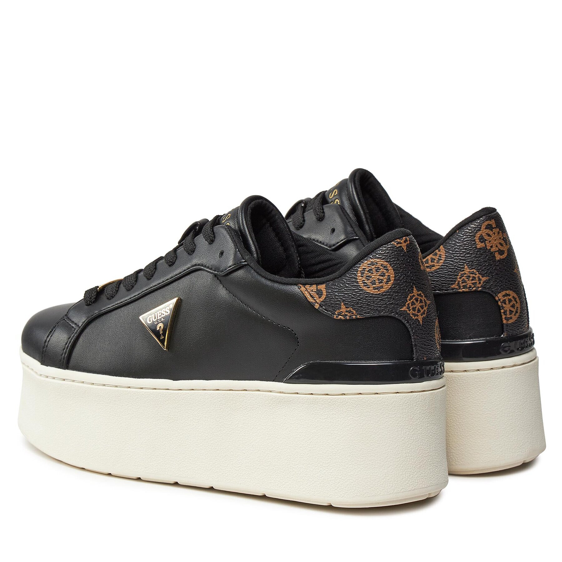 Guess Sneakers Willen FLPWLL ELE12 Negru - Pled.ro