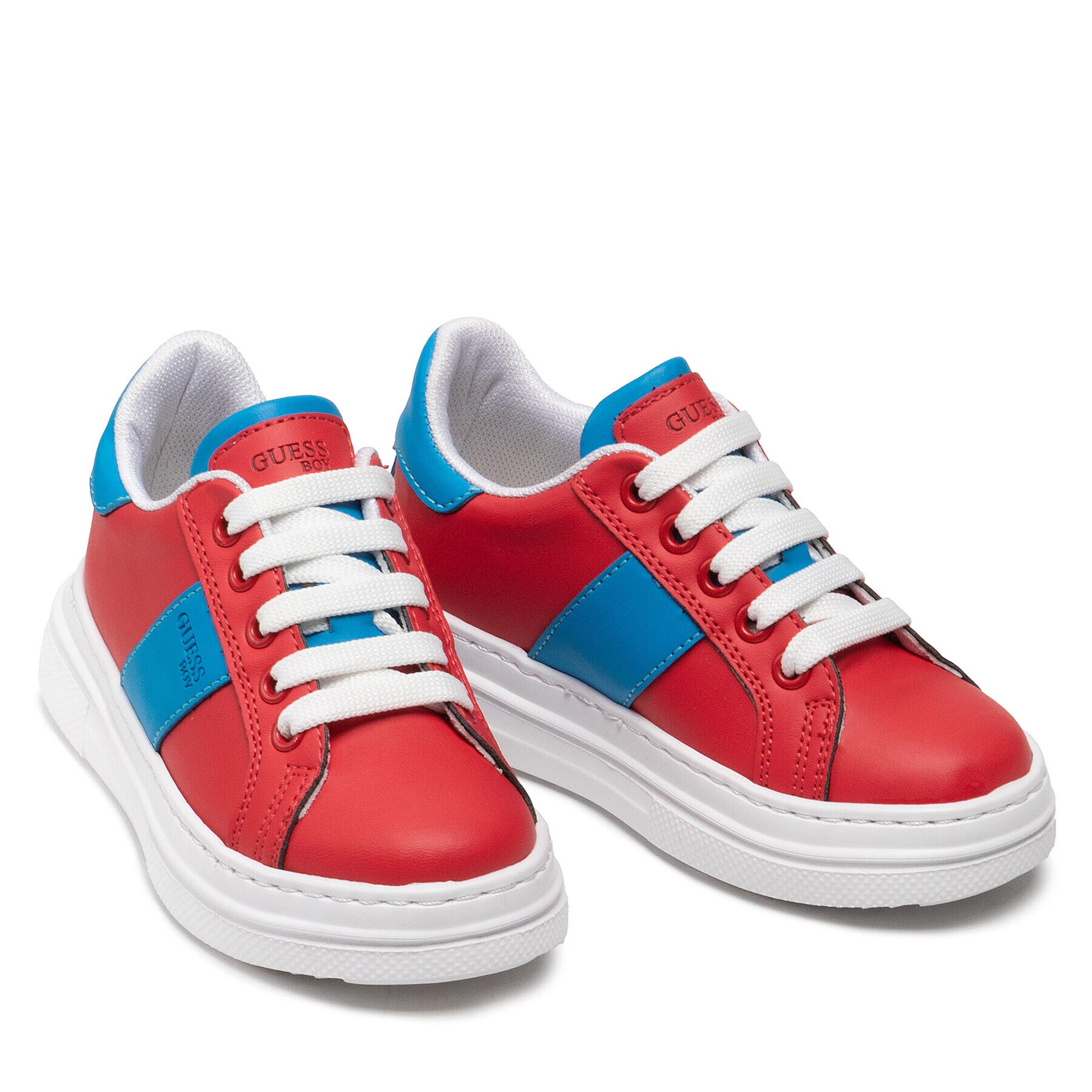 Guess Sneakers William FI5WIL ELE12 Roșu - Pled.ro