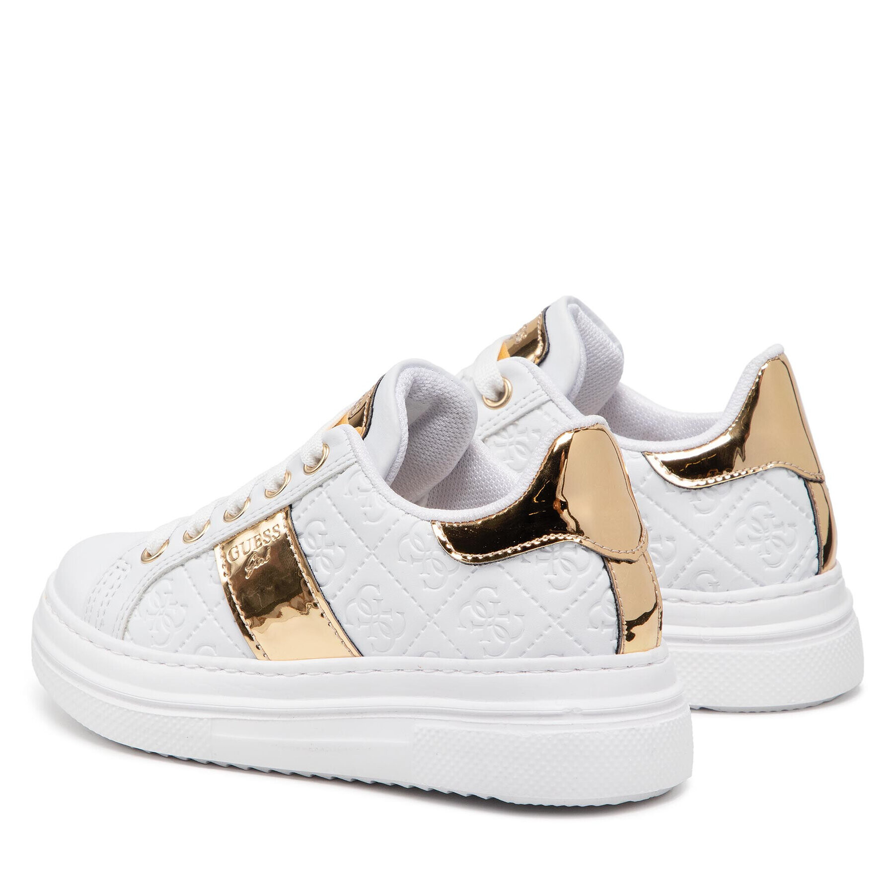 Guess Sneakers Wilma 4g FI5WIM FAL12 Alb - Pled.ro