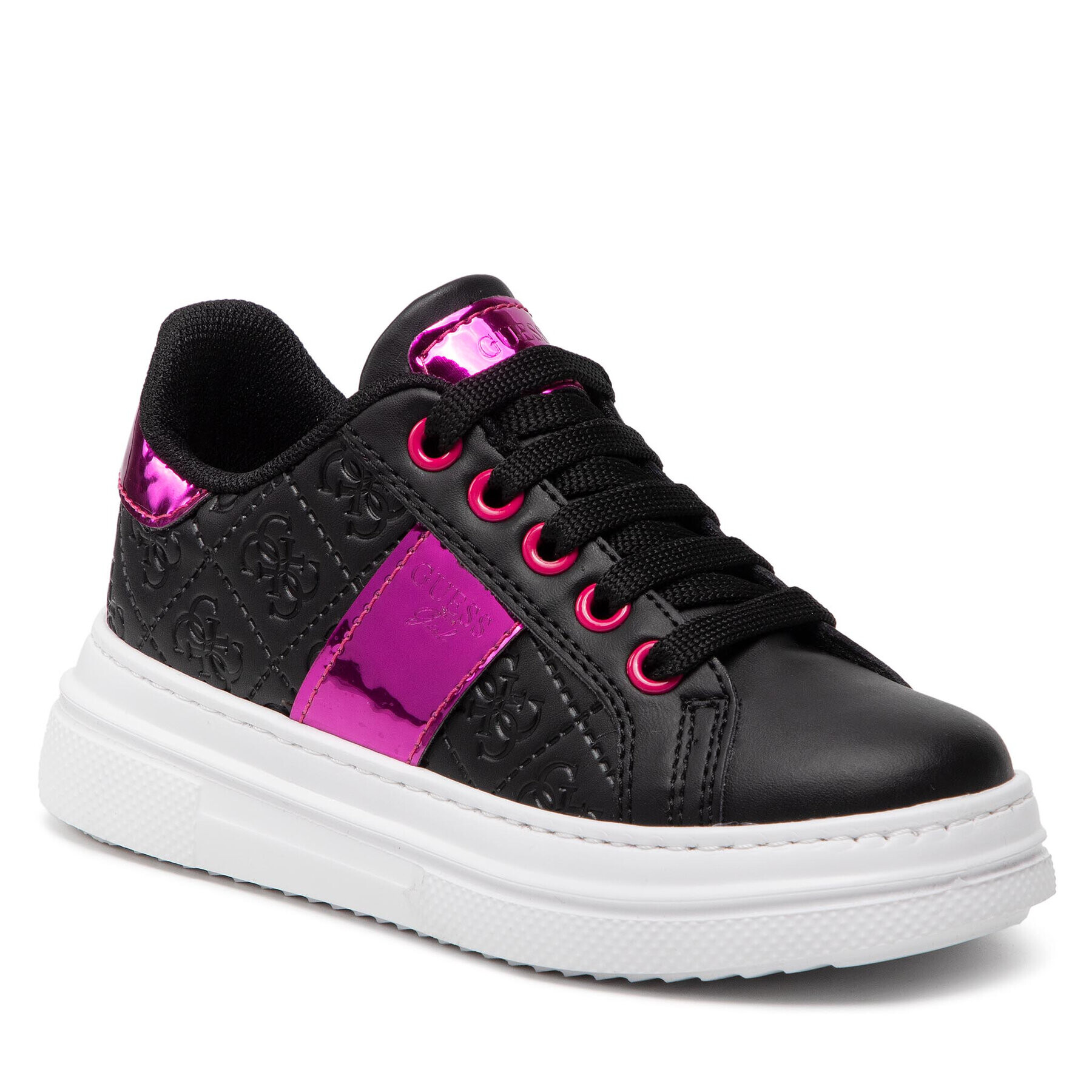 Guess Sneakers Wilma 4g FI5WIM FAL12 Negru - Pled.ro