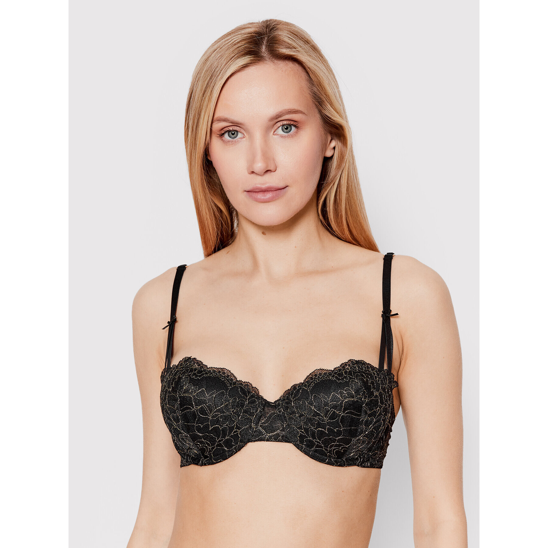 Guess Sutien Balconette O2RC11 PZ023 Negru - Pled.ro