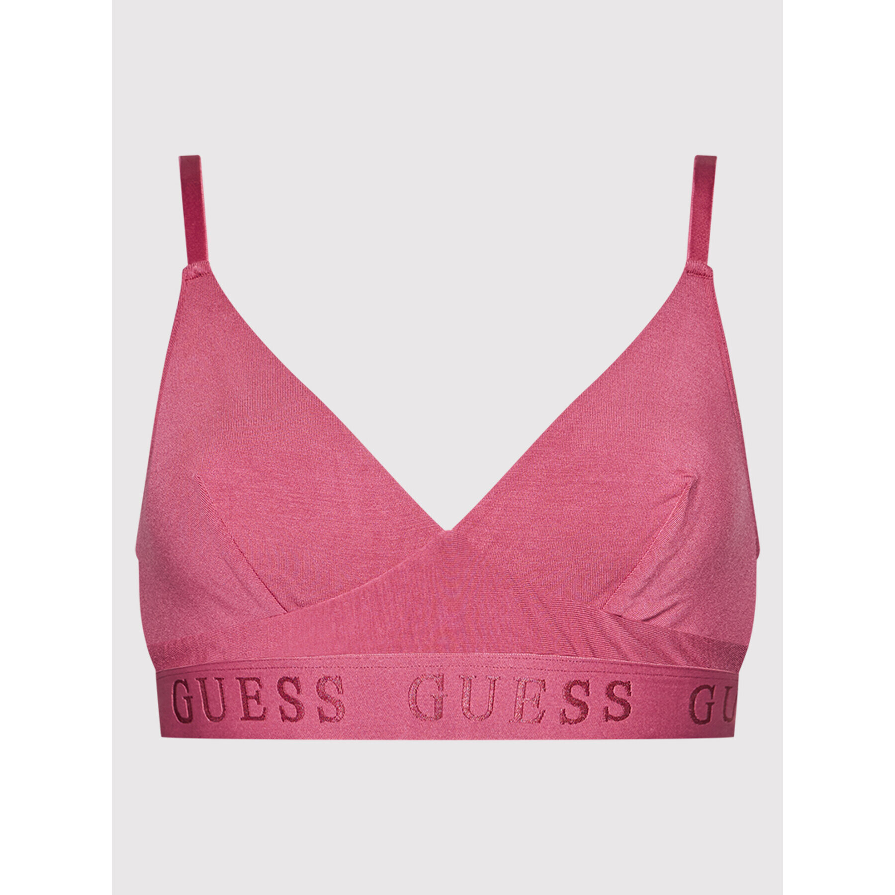 Guess Sutien Bralette April O1BC20 JR06U Roz - Pled.ro