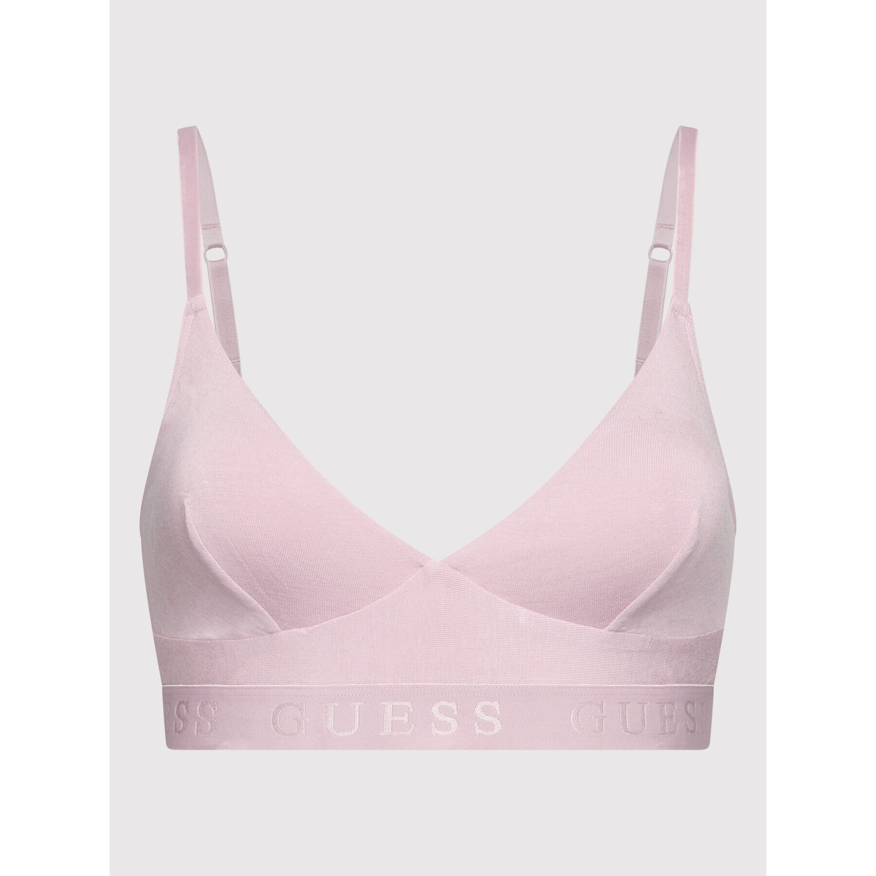 Guess Sutien Bralette April O1BC20 JR06U Roz - Pled.ro