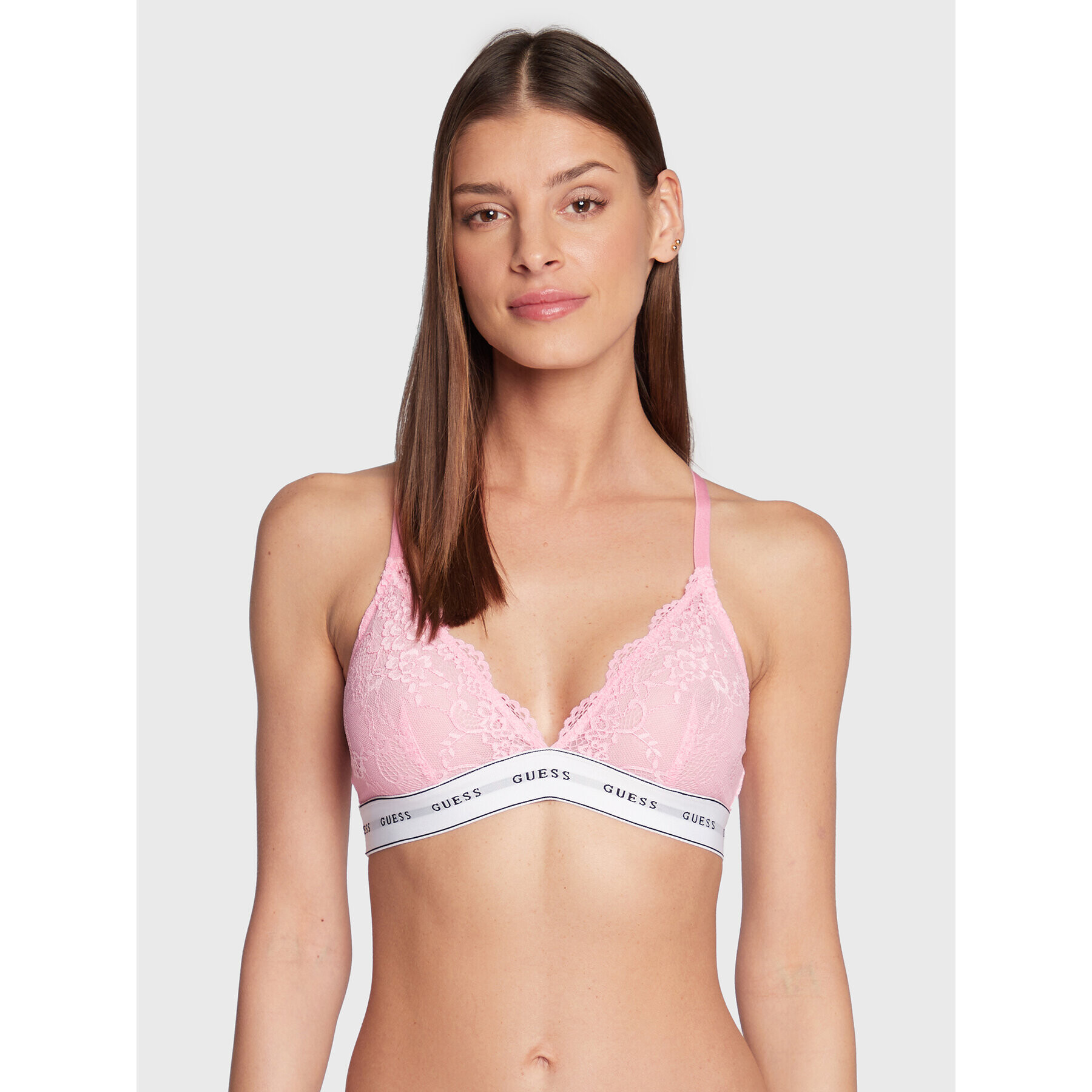 Guess Sutien Bralette Belle O97C02 KBBT0 Roz - Pled.ro