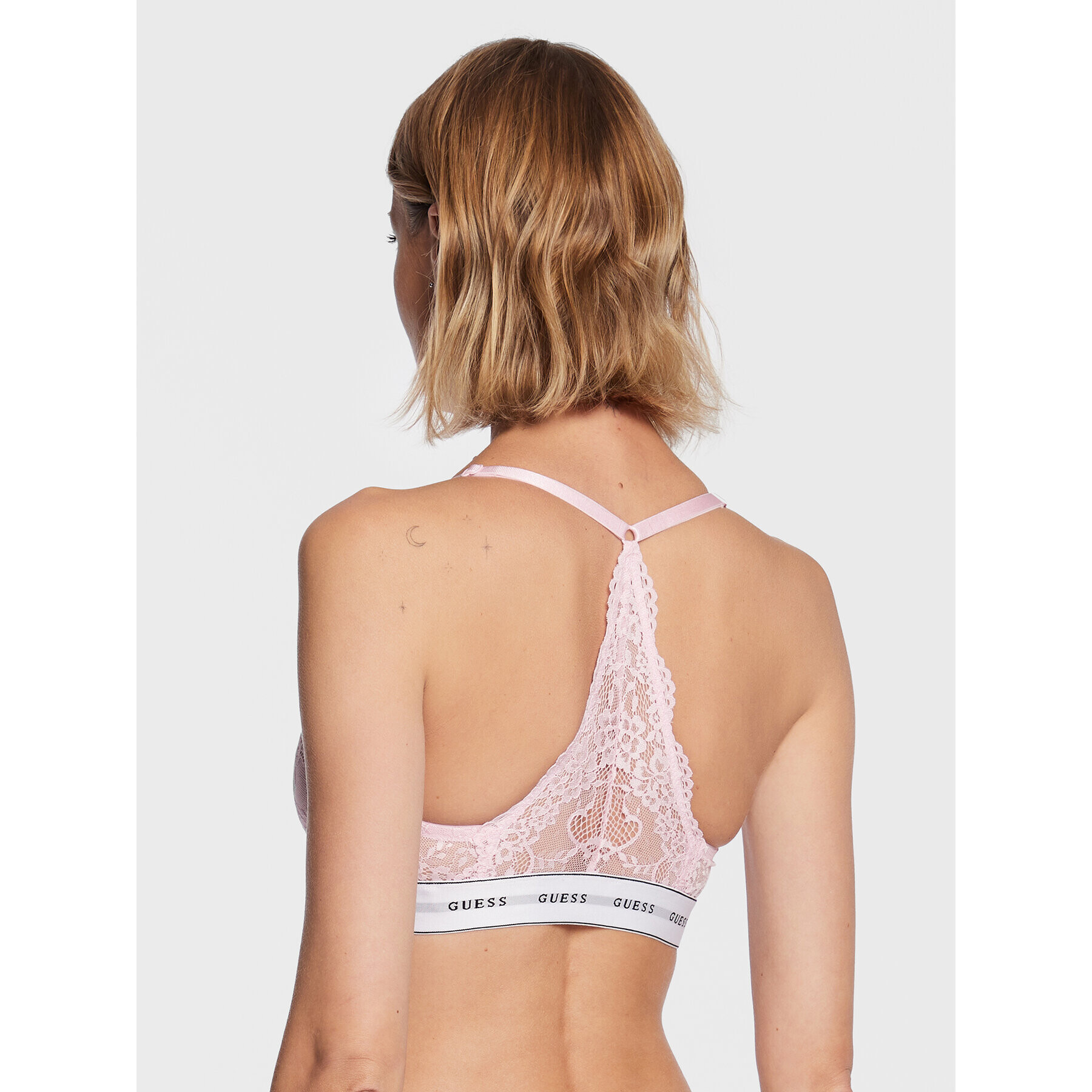 Guess Sutien Bralette Belle O97C02 KBBT0 Roz - Pled.ro