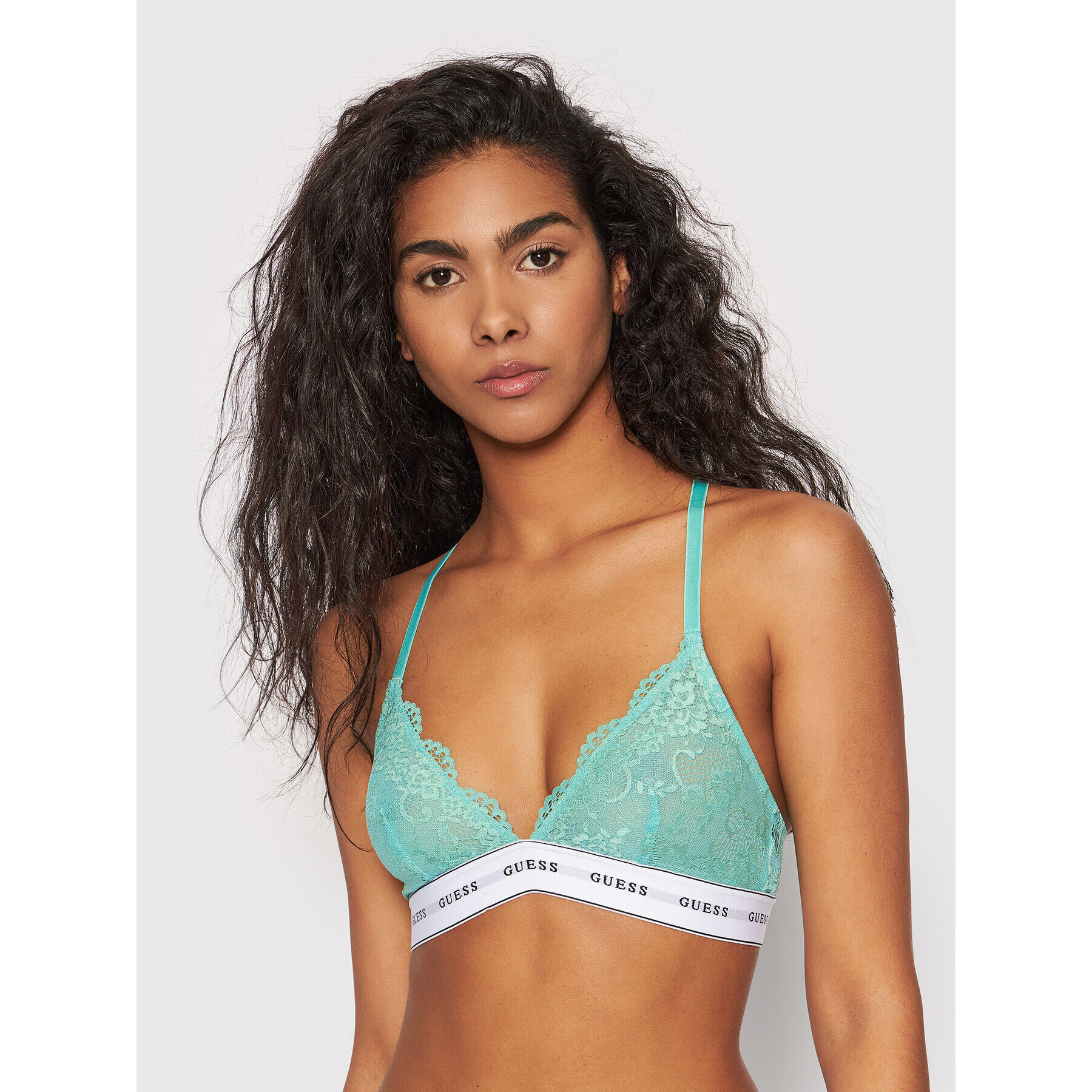 Guess Sutien Bralette Belle O97C02 PZ01C Verde - Pled.ro