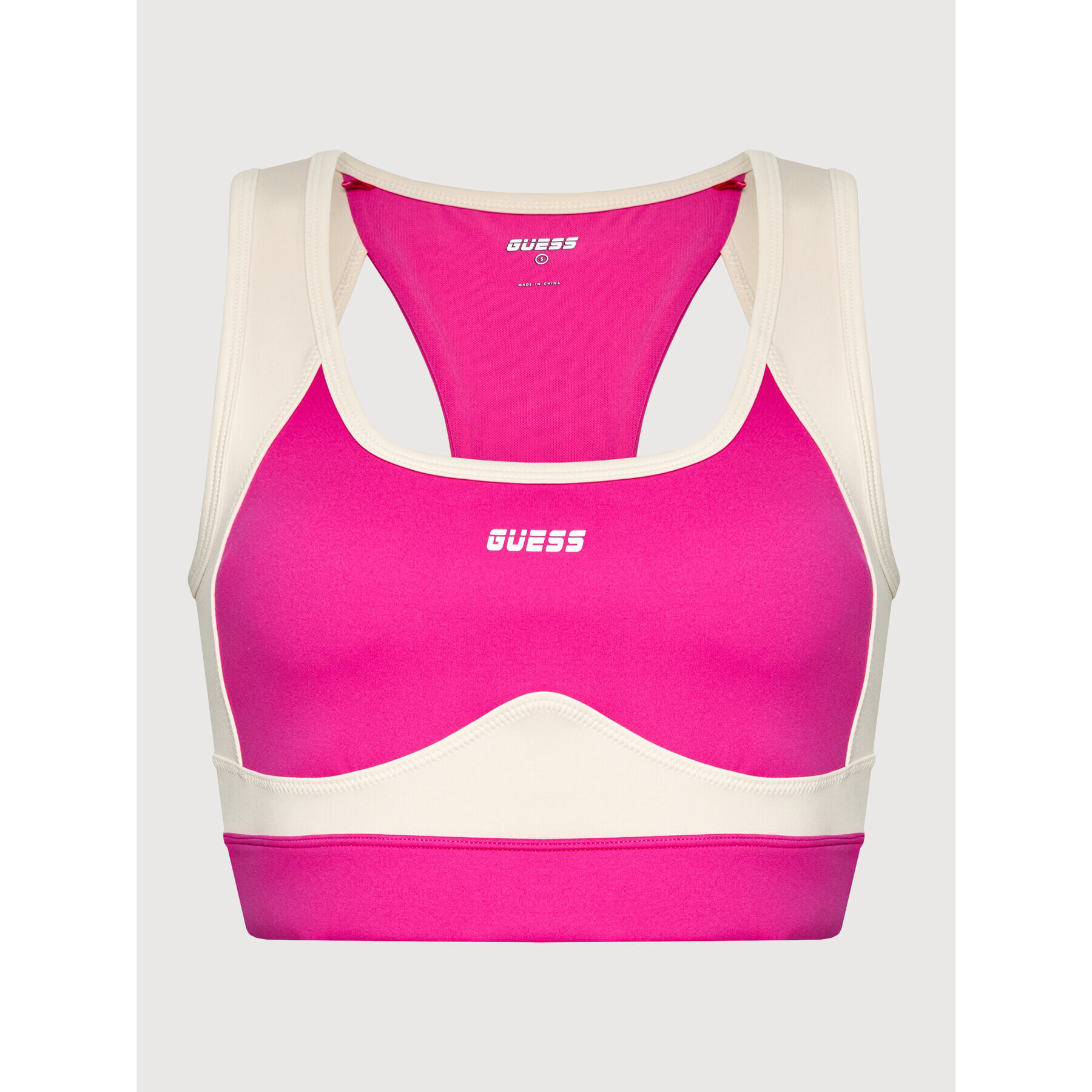 Guess Sutien sport O1YA15 MC047 Roz - Pled.ro