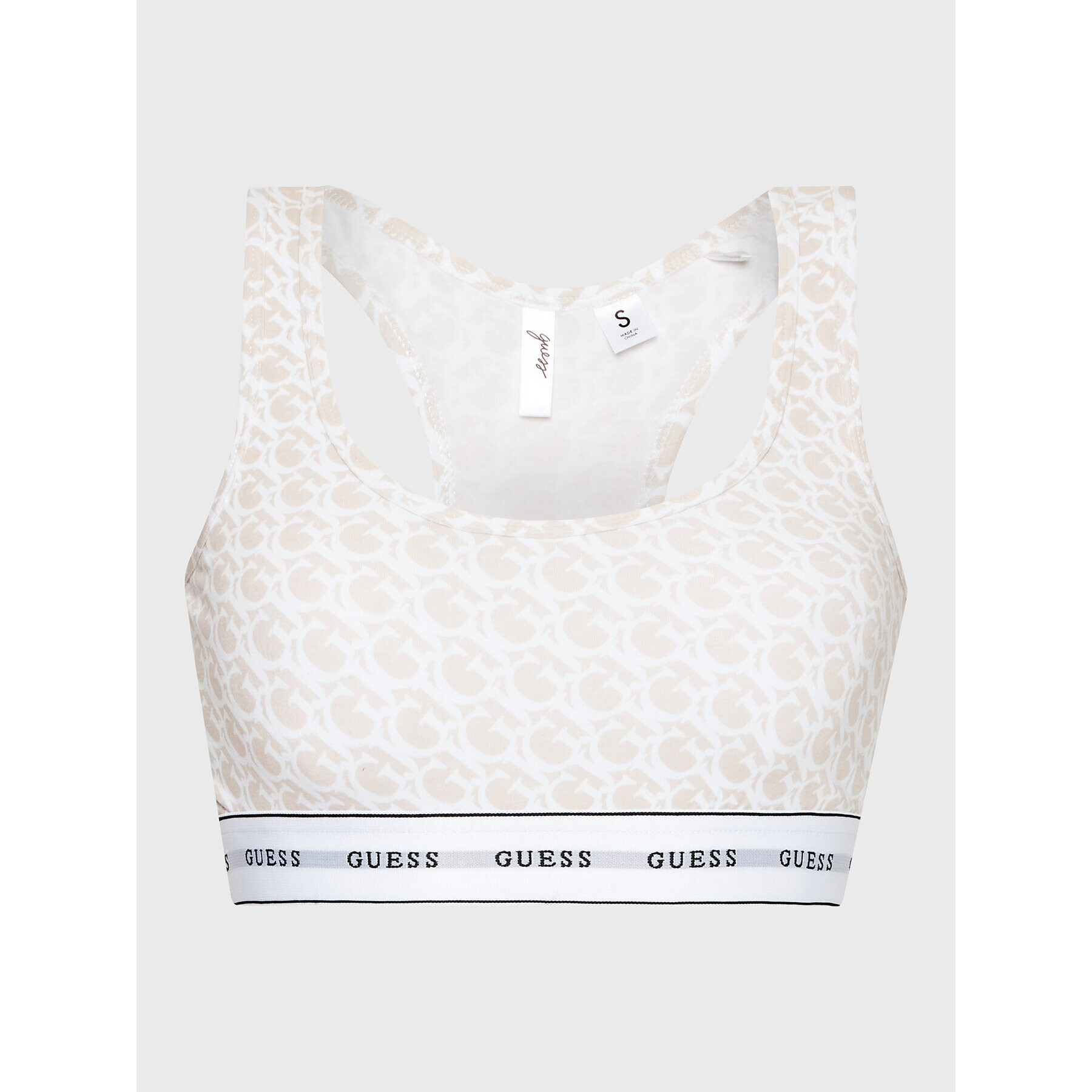 Guess Sutien top Carrie O97C01 KBOE1 Bej - Pled.ro