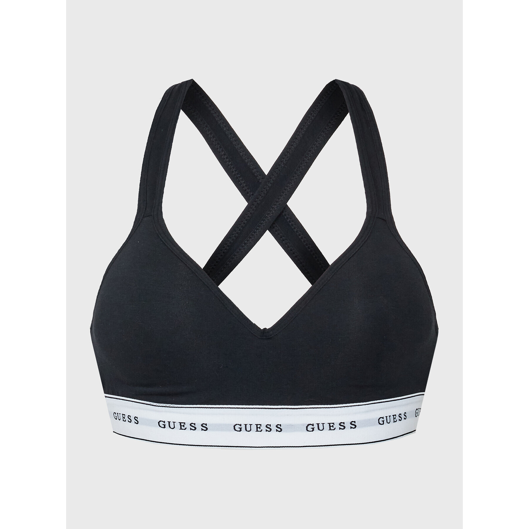 Guess Sutien top O1GC15 KBBU1 Negru - Pled.ro