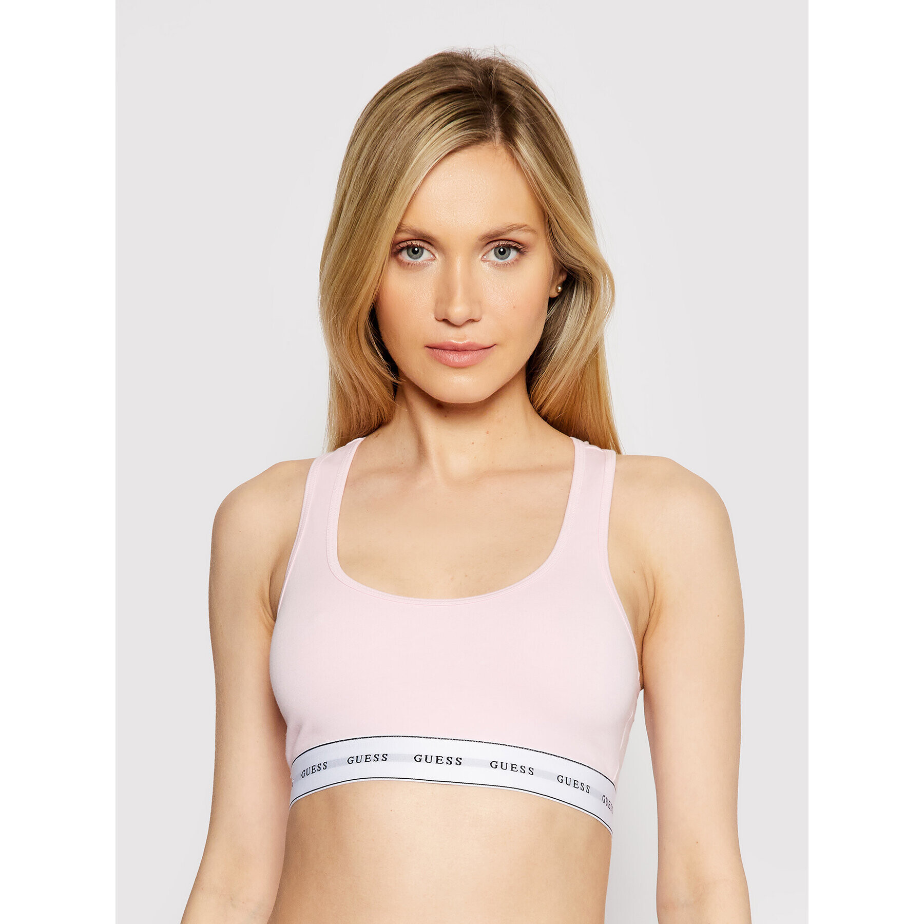 Guess Sutien top O97C01 JR04P Roz - Pled.ro