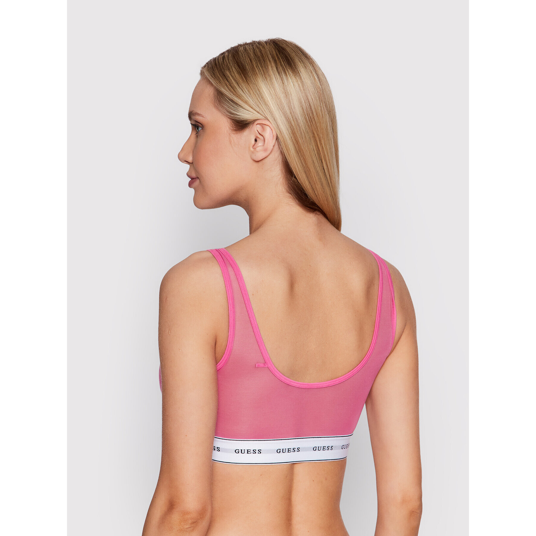 Guess Sutien top O97C04 JR07A Roz - Pled.ro