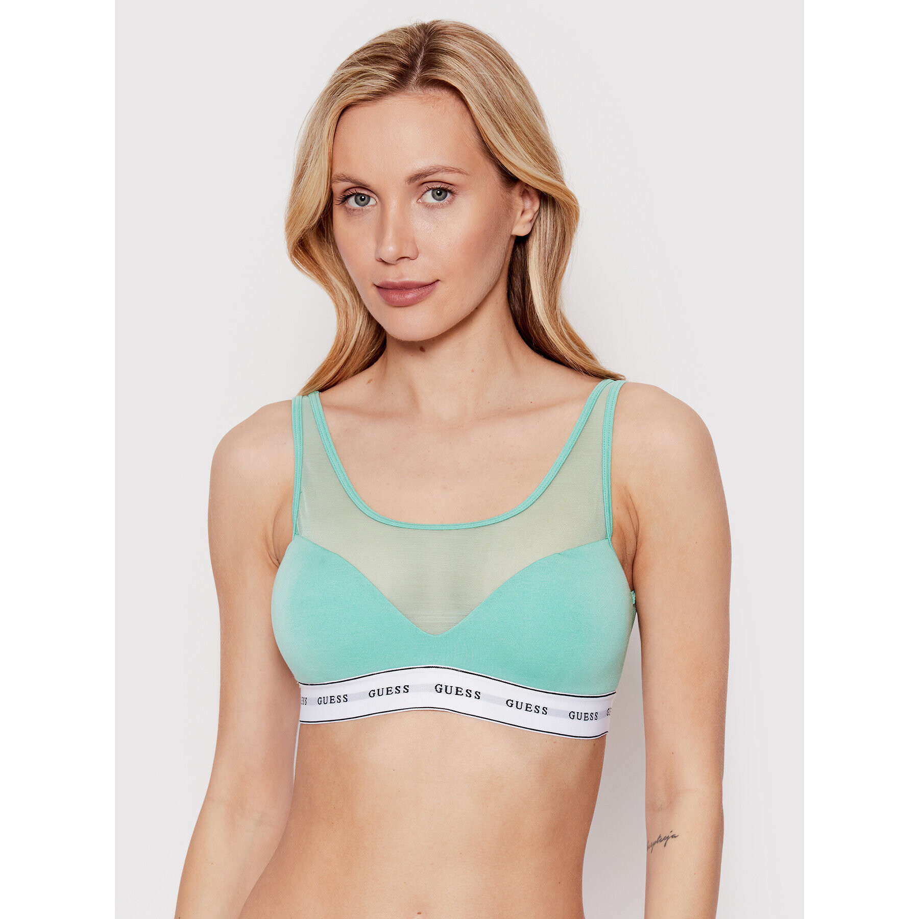 Guess Sutien top O97C04 JR07A Verde - Pled.ro