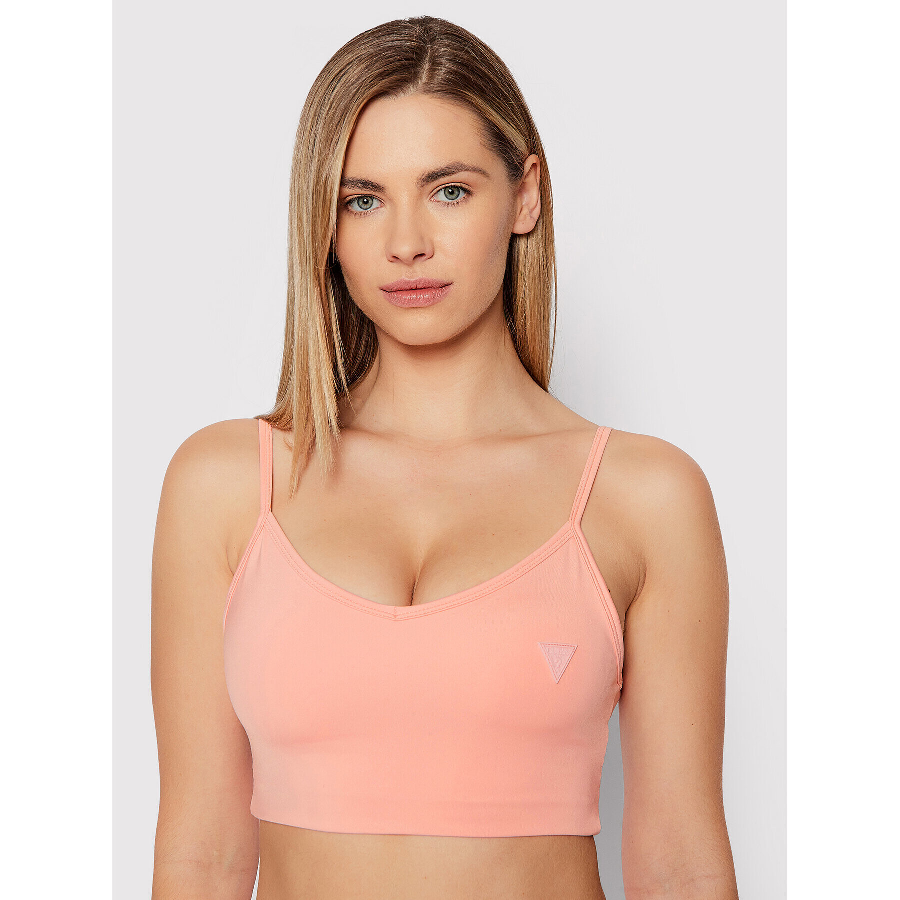 Guess Sutien top V2RP11 MC03W Roz - Pled.ro