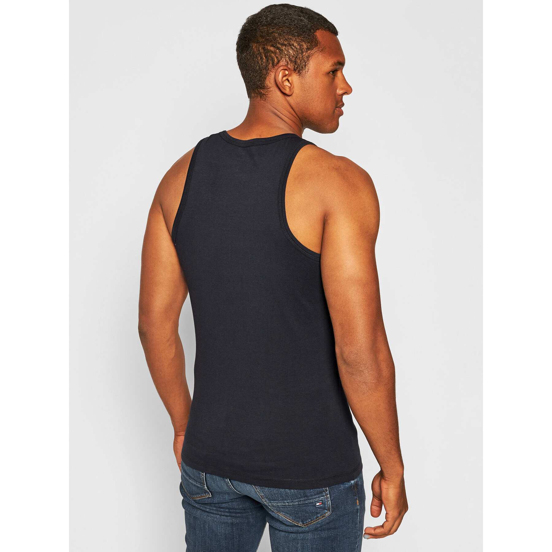 Guess Tank top U97M02 JR003 Negru Regular Fit - Pled.ro