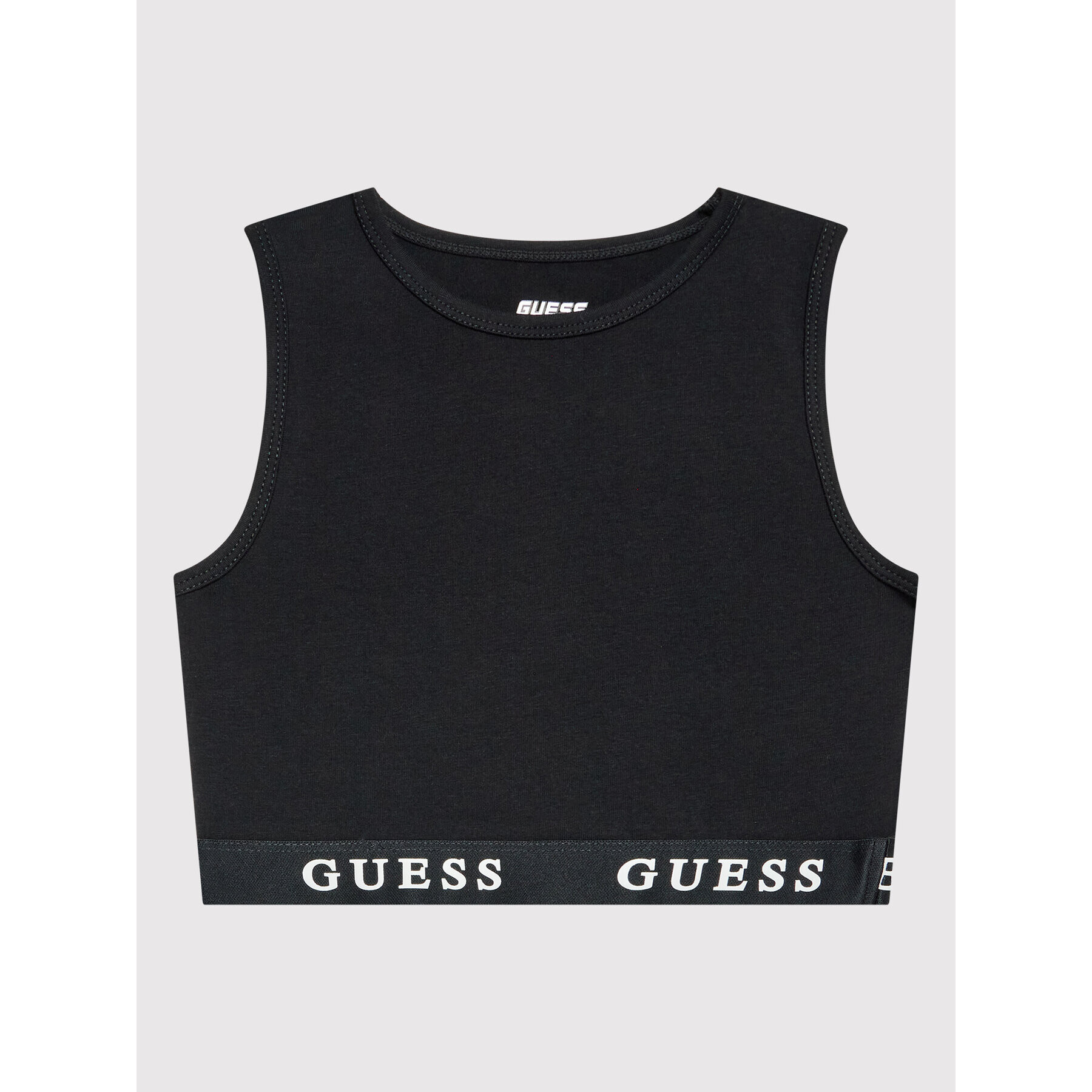 Guess Top J2YI34 KABR0 Negru Slim Fit - Pled.ro