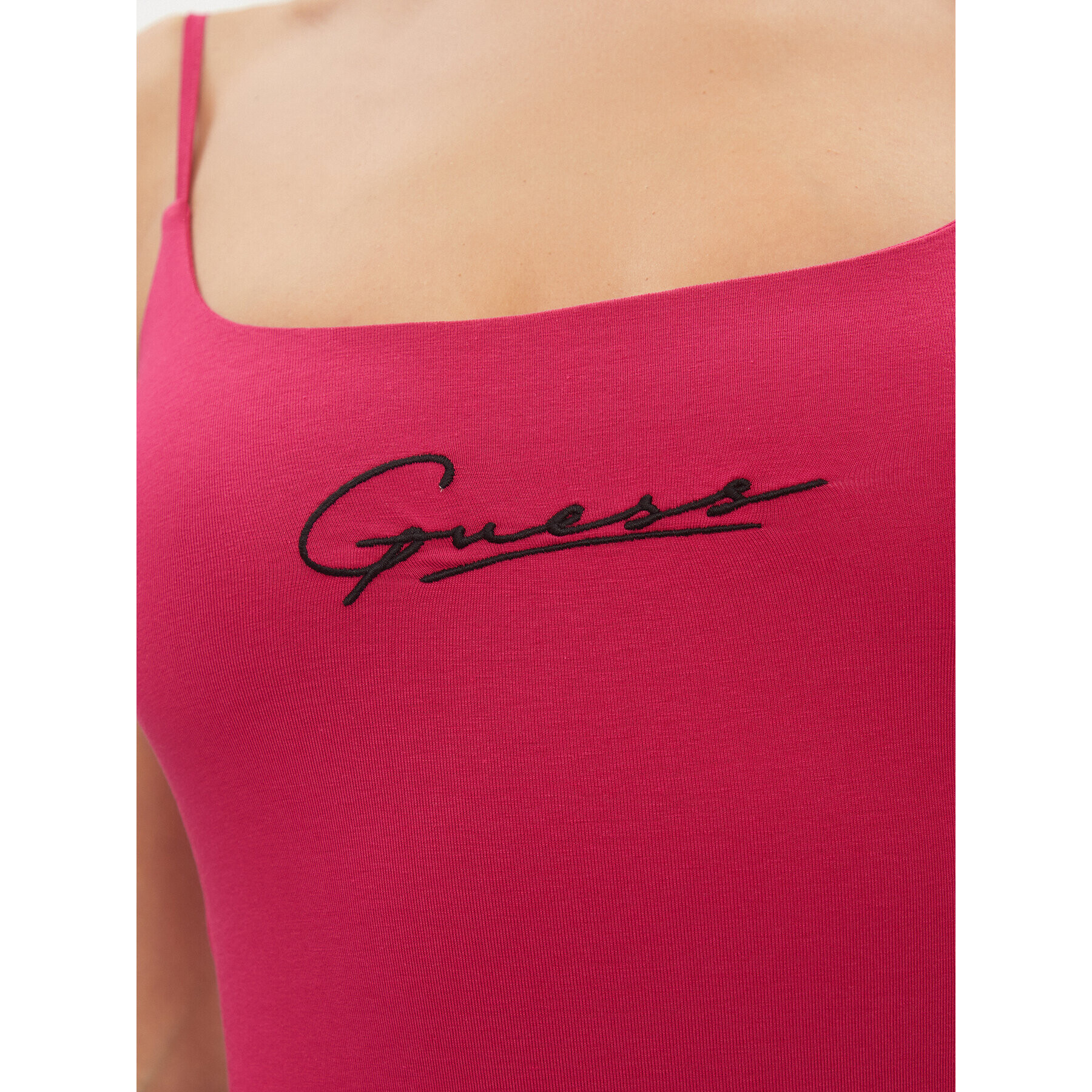 Guess Top Signature V4RP06 J1314 Roz Regular Fit - Pled.ro