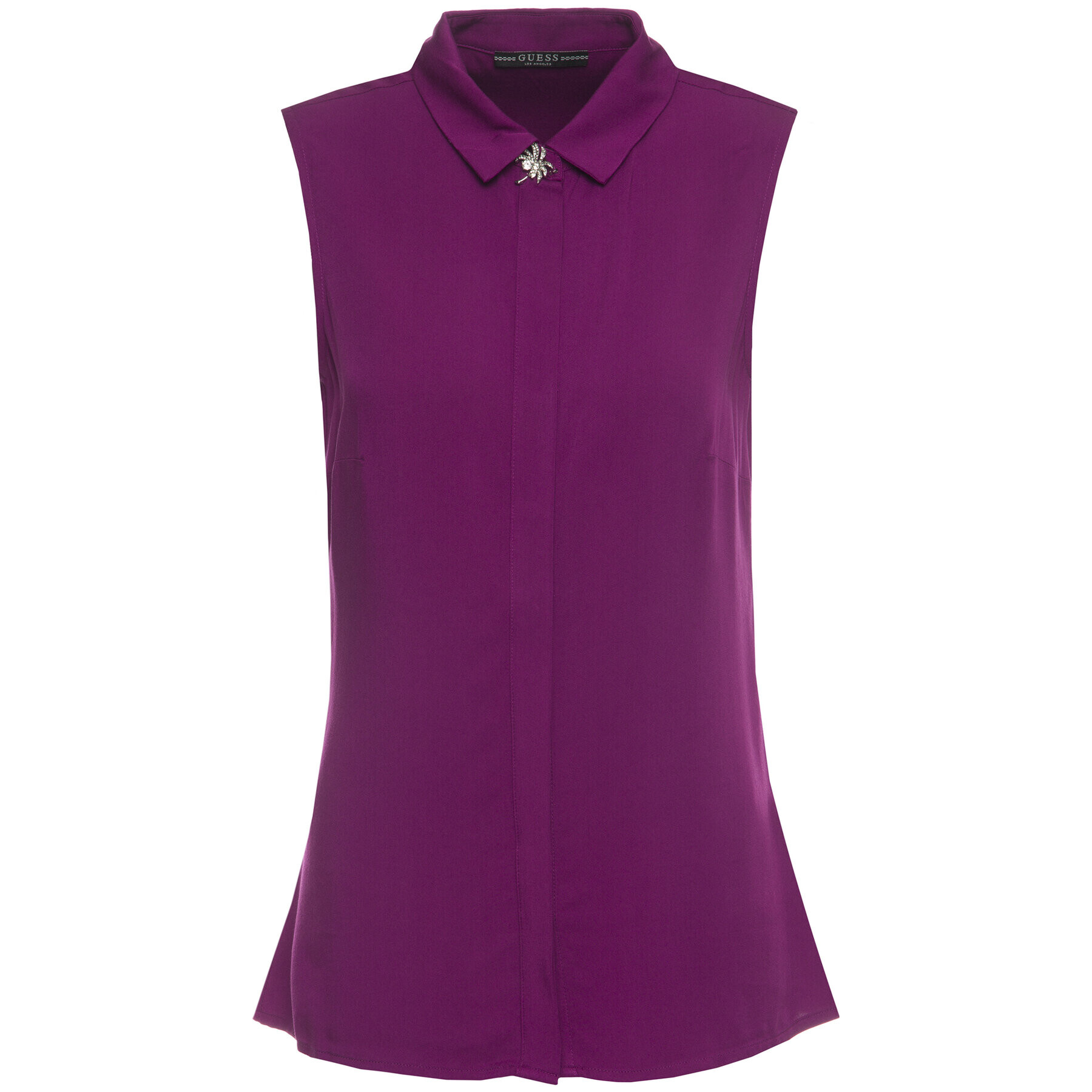 Guess Top Sl Madinah W01H84 WC9Z0 Violet Regular Fit - Pled.ro