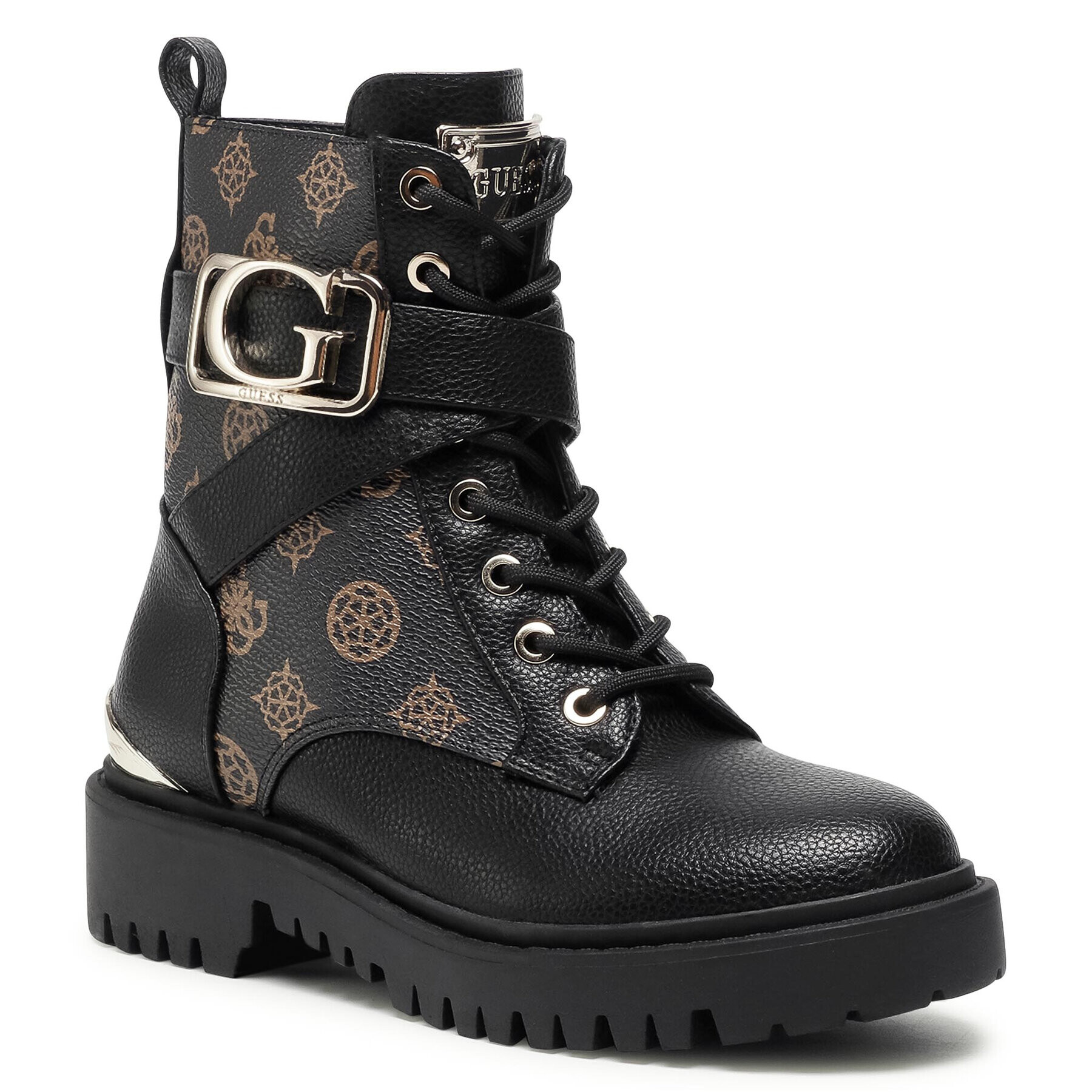 Guess Trappers Orana FL8ONA FAL10 Negru - Pled.ro