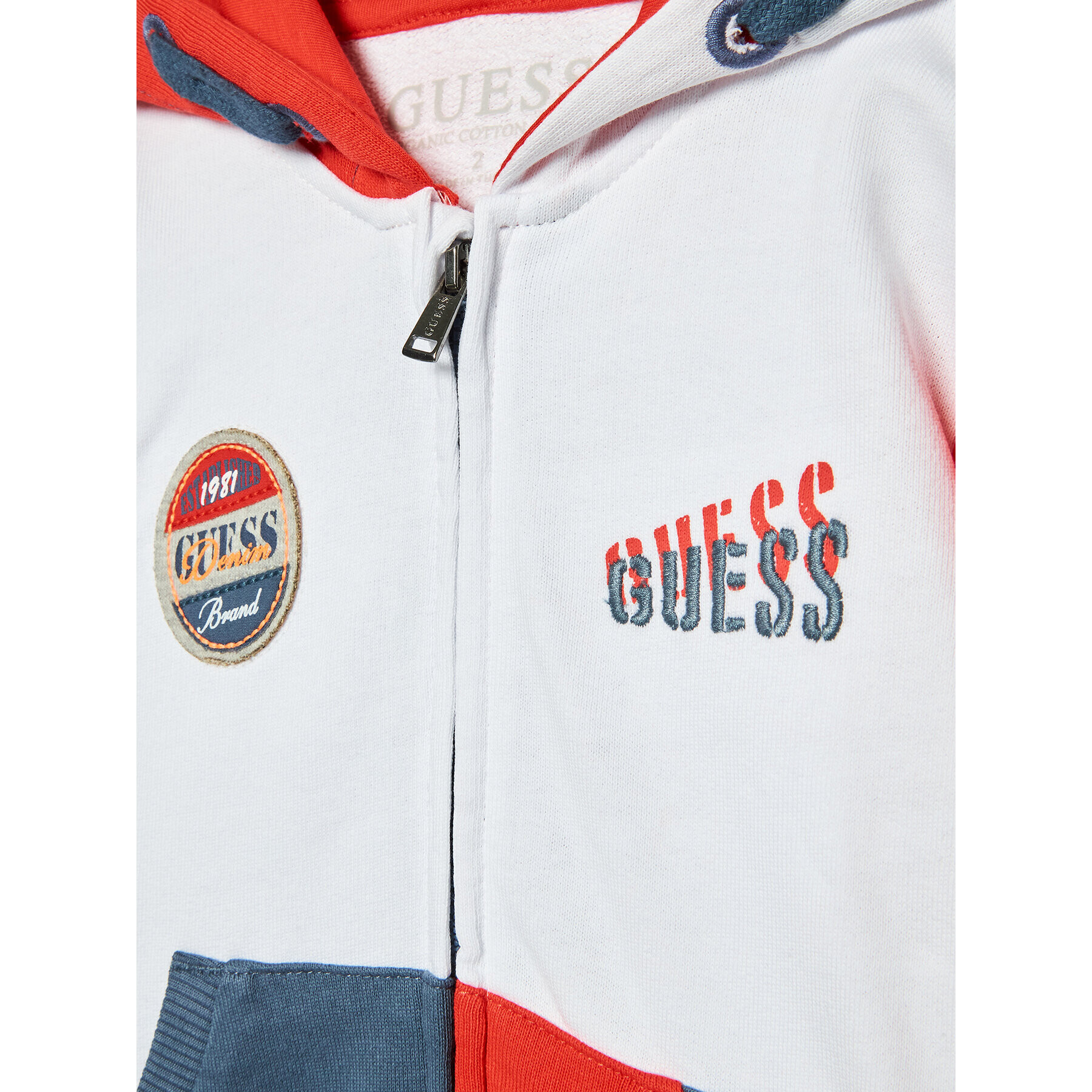 Guess Trening N2GG00 KA6R0 Alb Regular Fit - Pled.ro