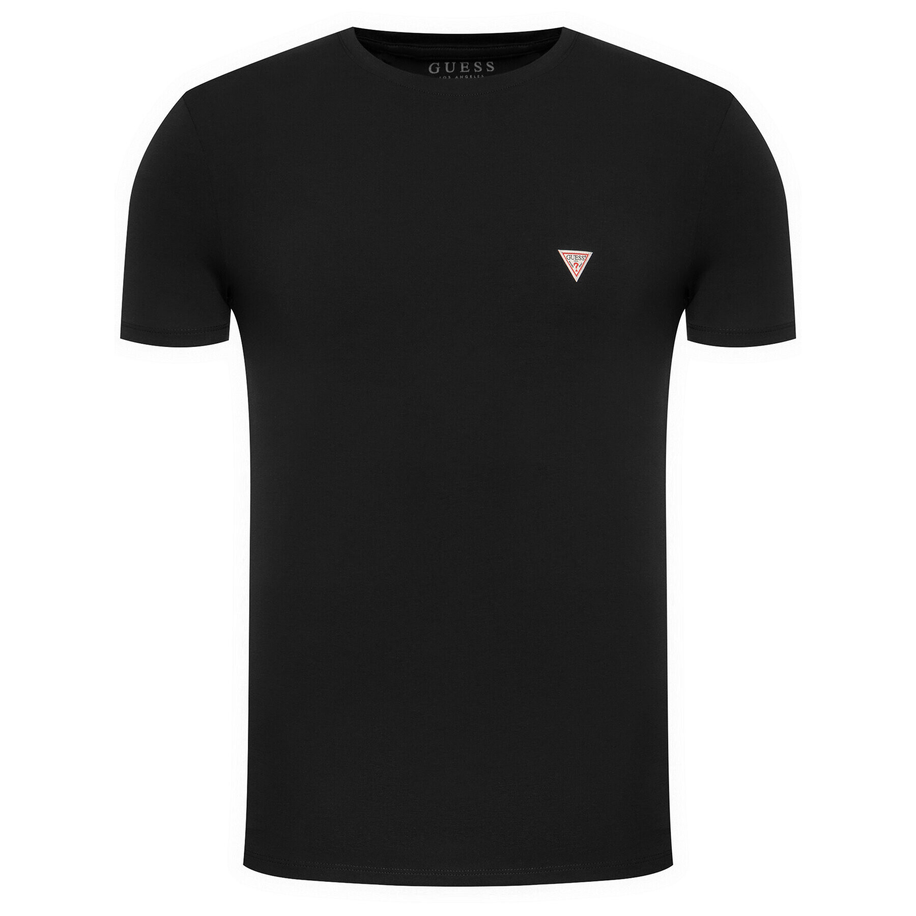 Guess Tricou 100 Core Tee M0GI32 J1300 Negru Super Slim Fit - Pled.ro