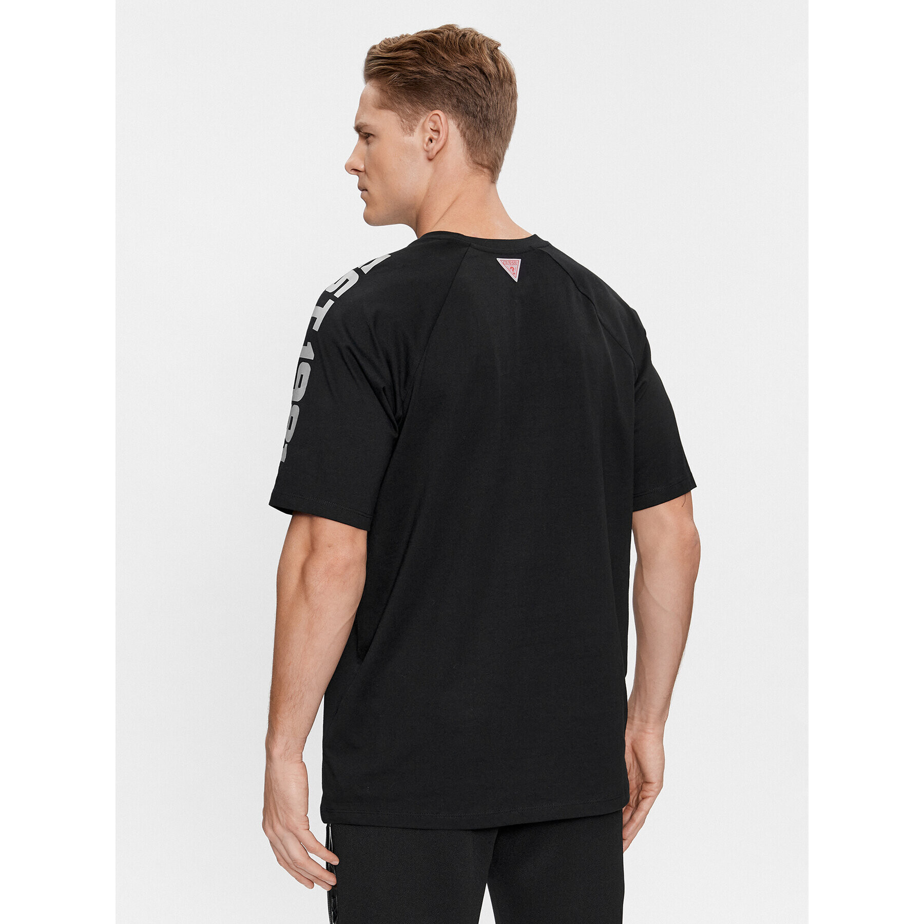 Guess Tricou Baloo Z4RI02 I3Z14 Negru Regular Fit - Pled.ro