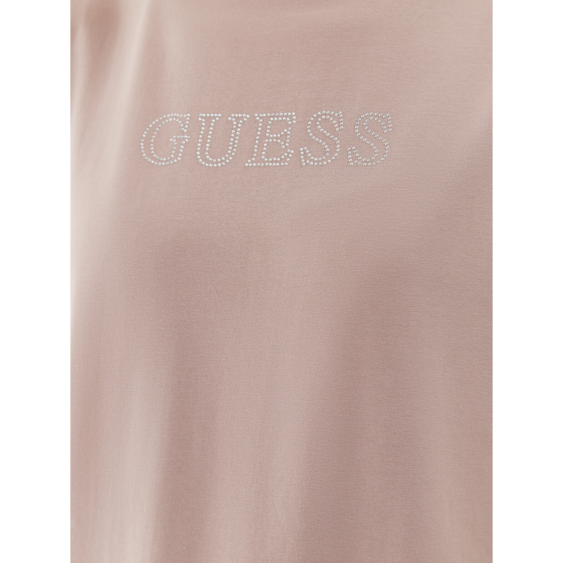 Guess Tricou Briana V3BI11 J1314 Bej Regular Fit - Pled.ro