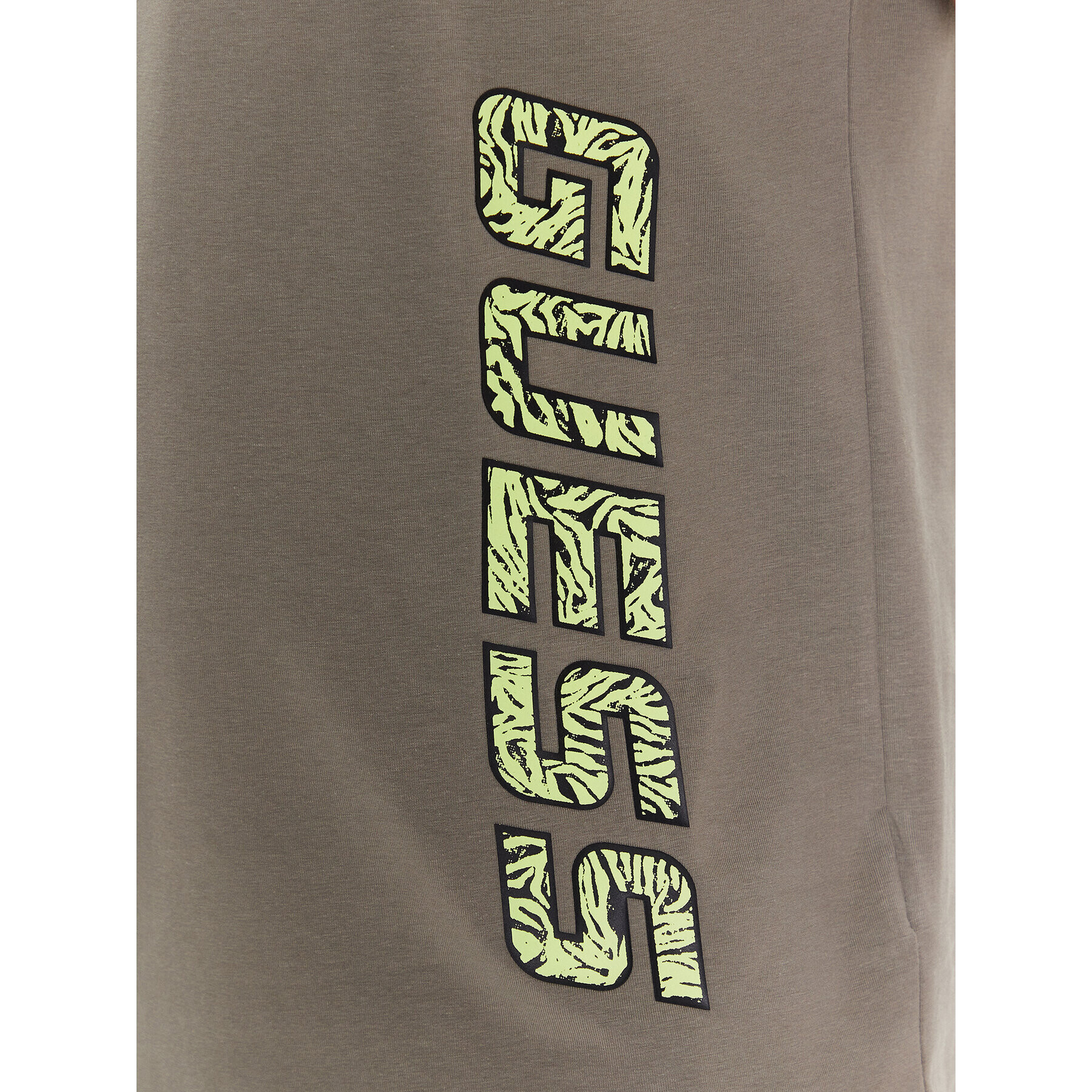 Guess Tricou Chile Z3GI11 J1314 Verde Slim Fit - Pled.ro